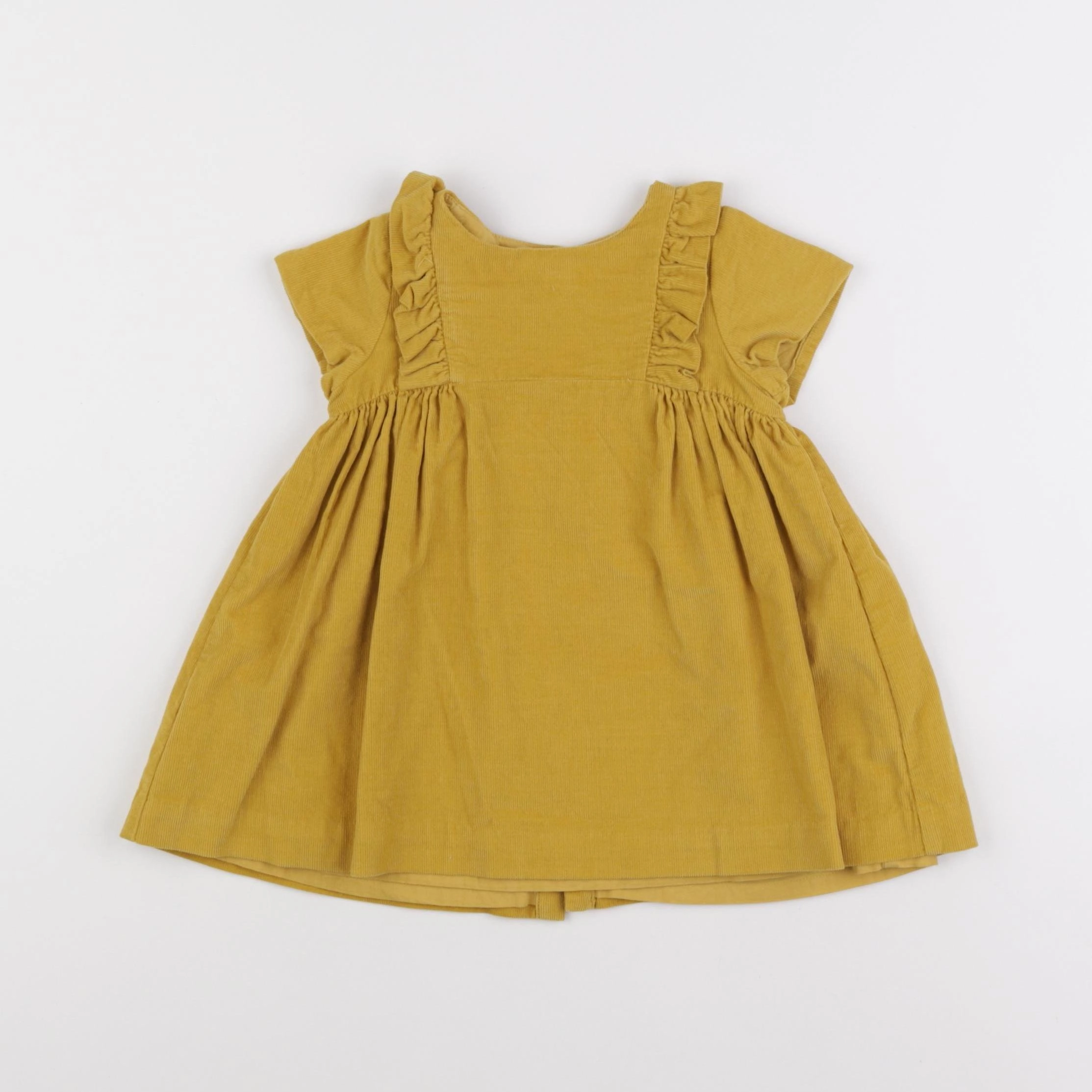 Jacadi - robe jaune - 12 mois