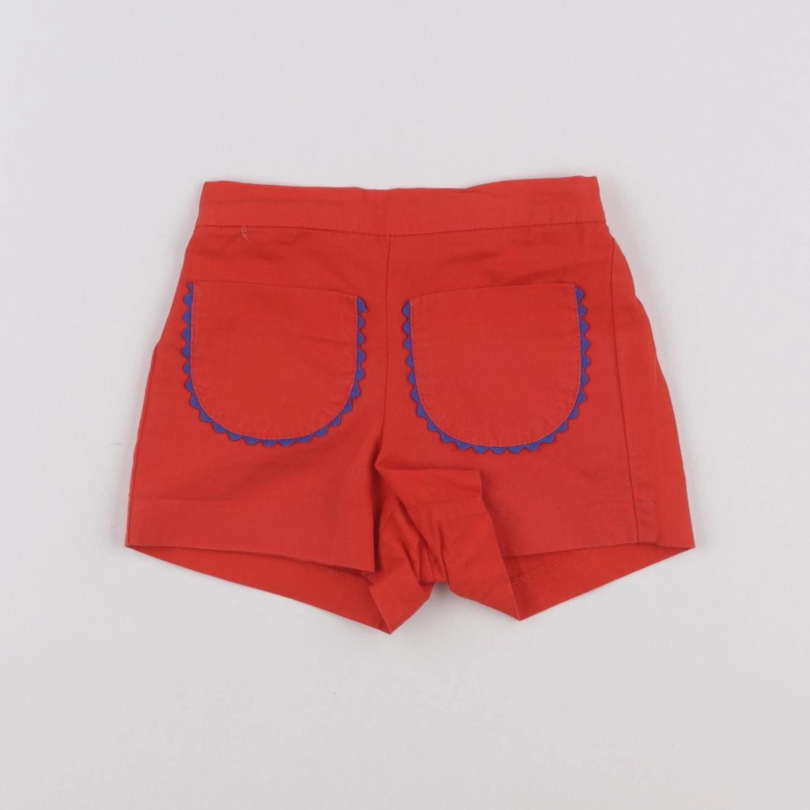 Jacadi - short rouge - 12 mois