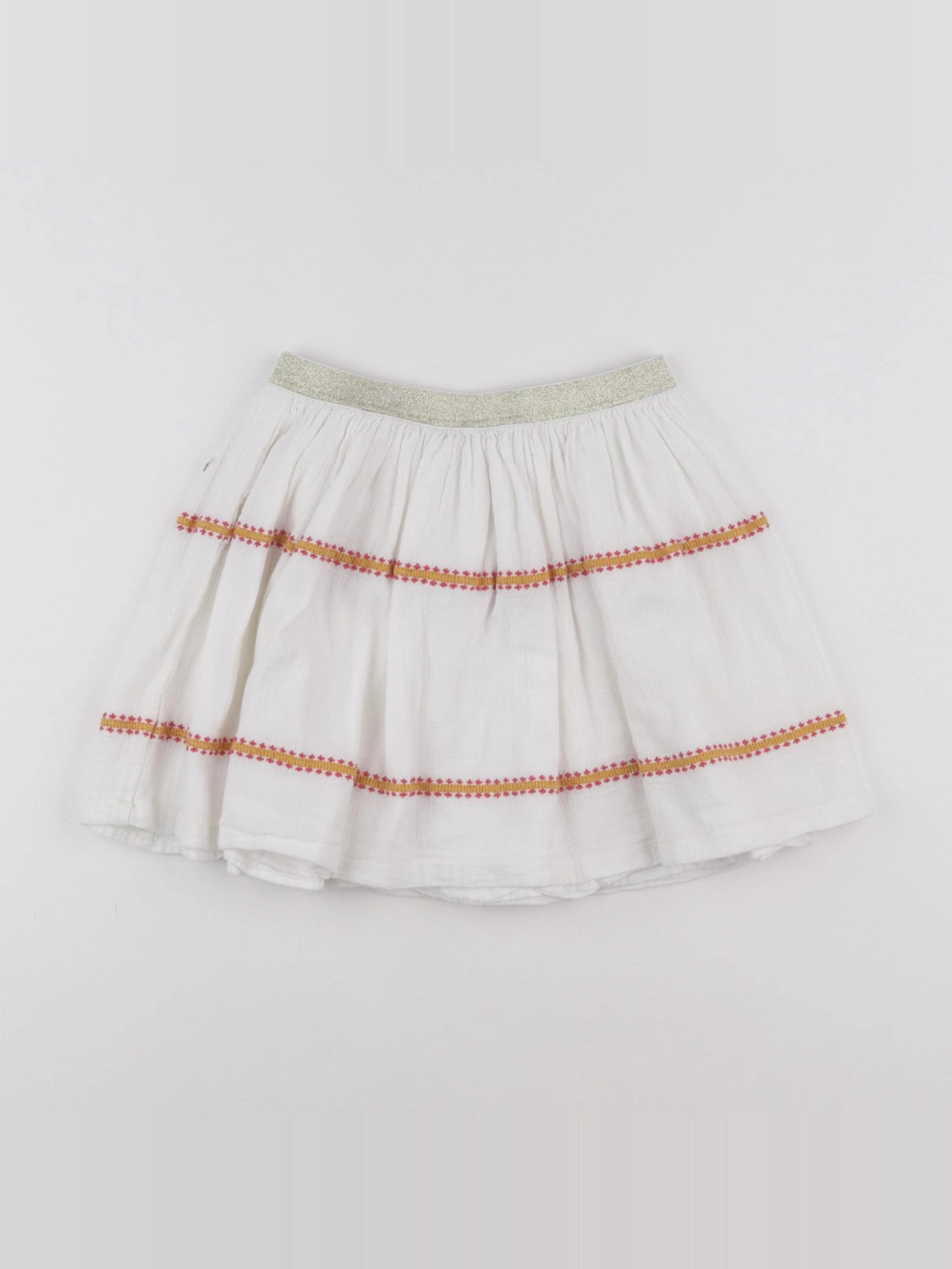 Monoprix - jupe blanc - 12 ans