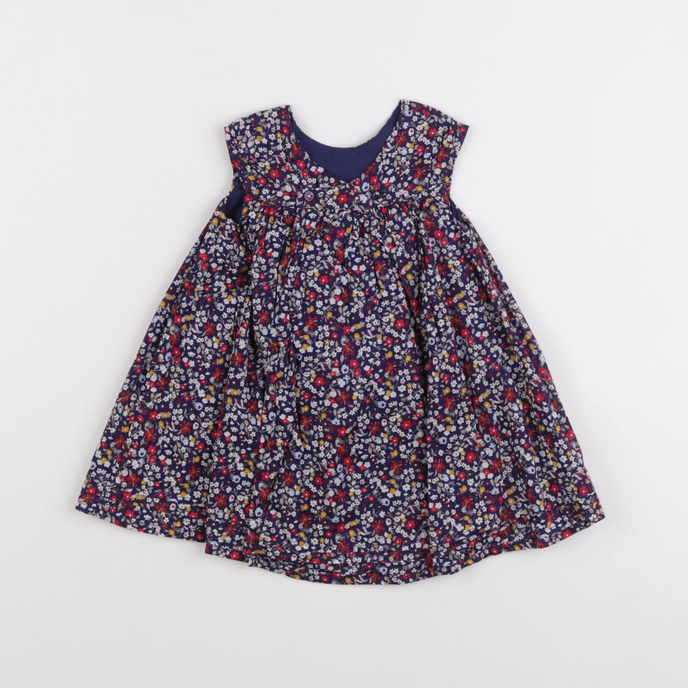 Boutchou - robe multicolore - 6 mois