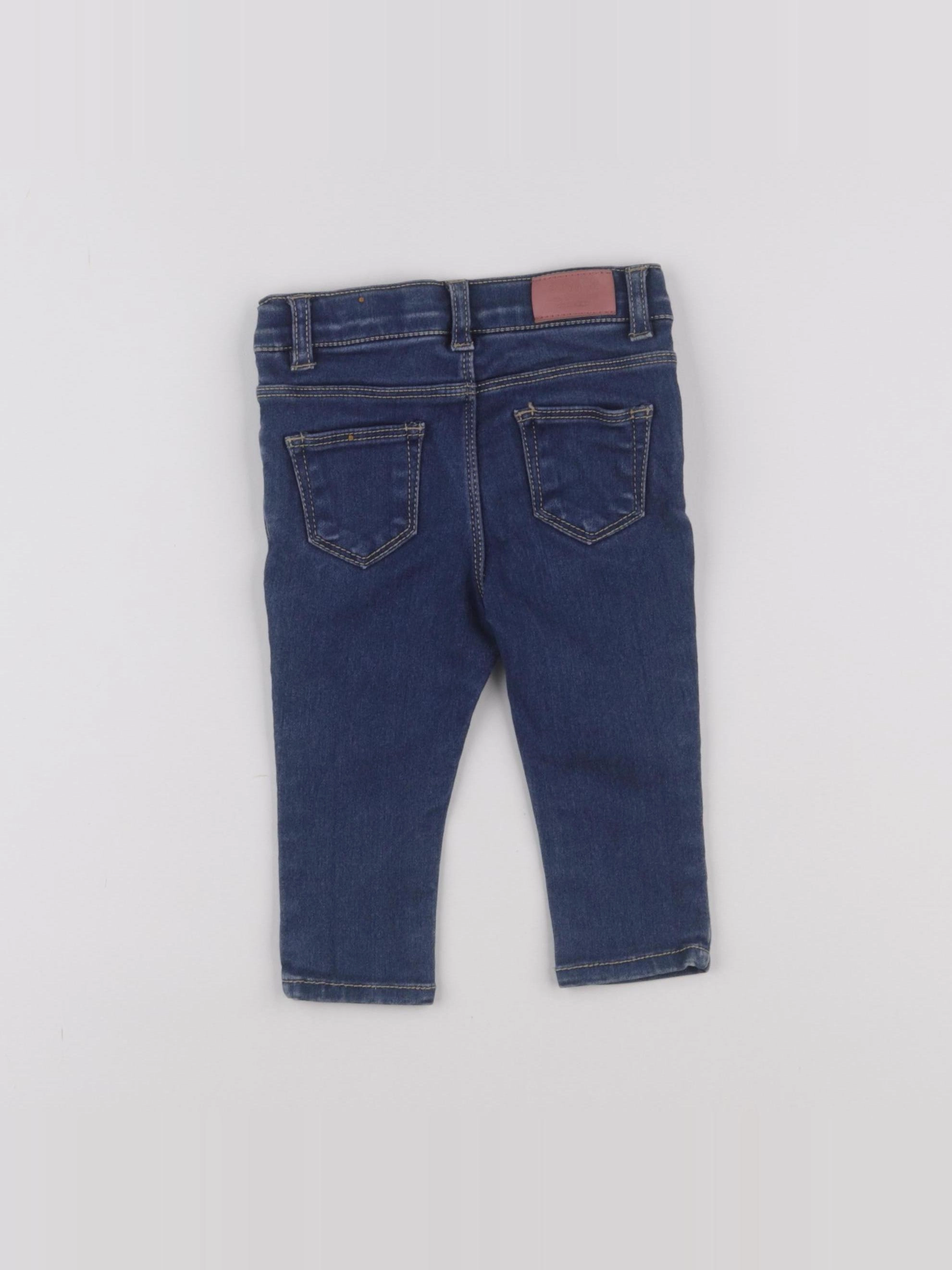 Zara - jean bleu - 6/9 mois