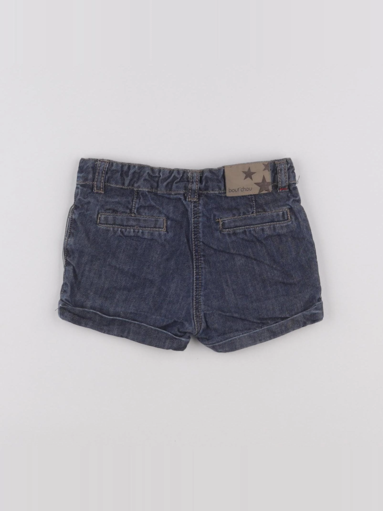 Boutchou - short bleu - 9 mois