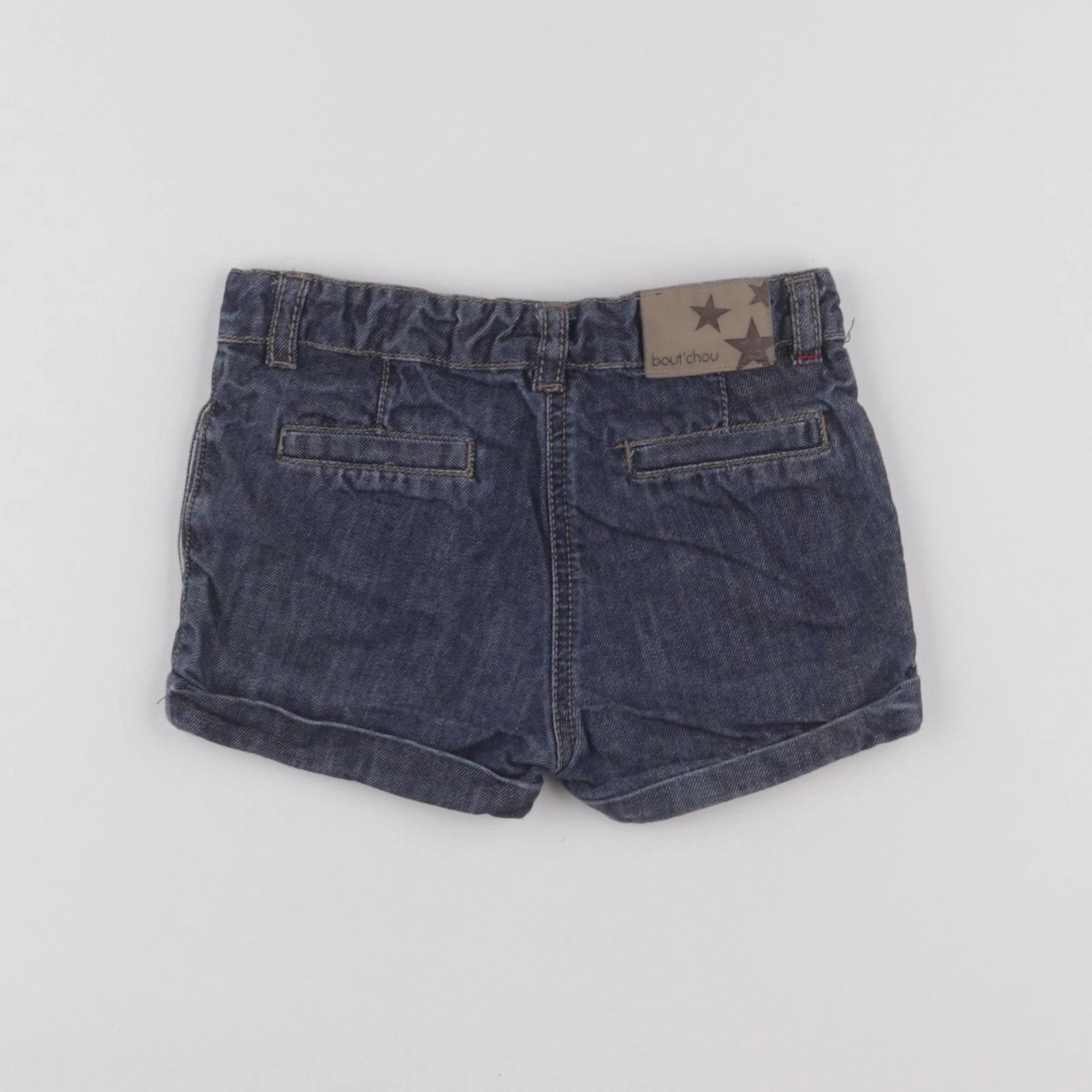 Boutchou - short bleu - 9 mois