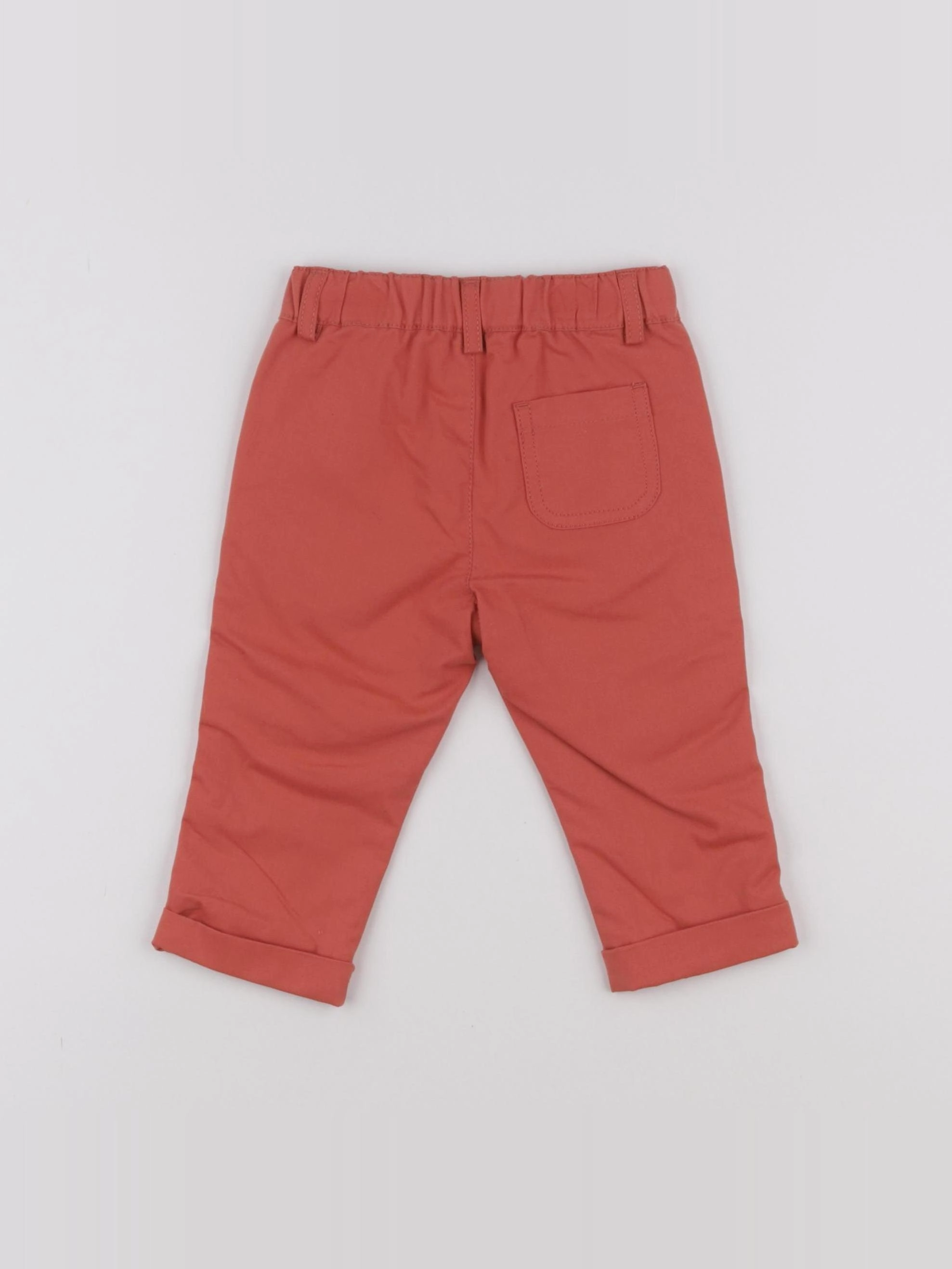 Boutchou - pantalon orange - 6 mois
