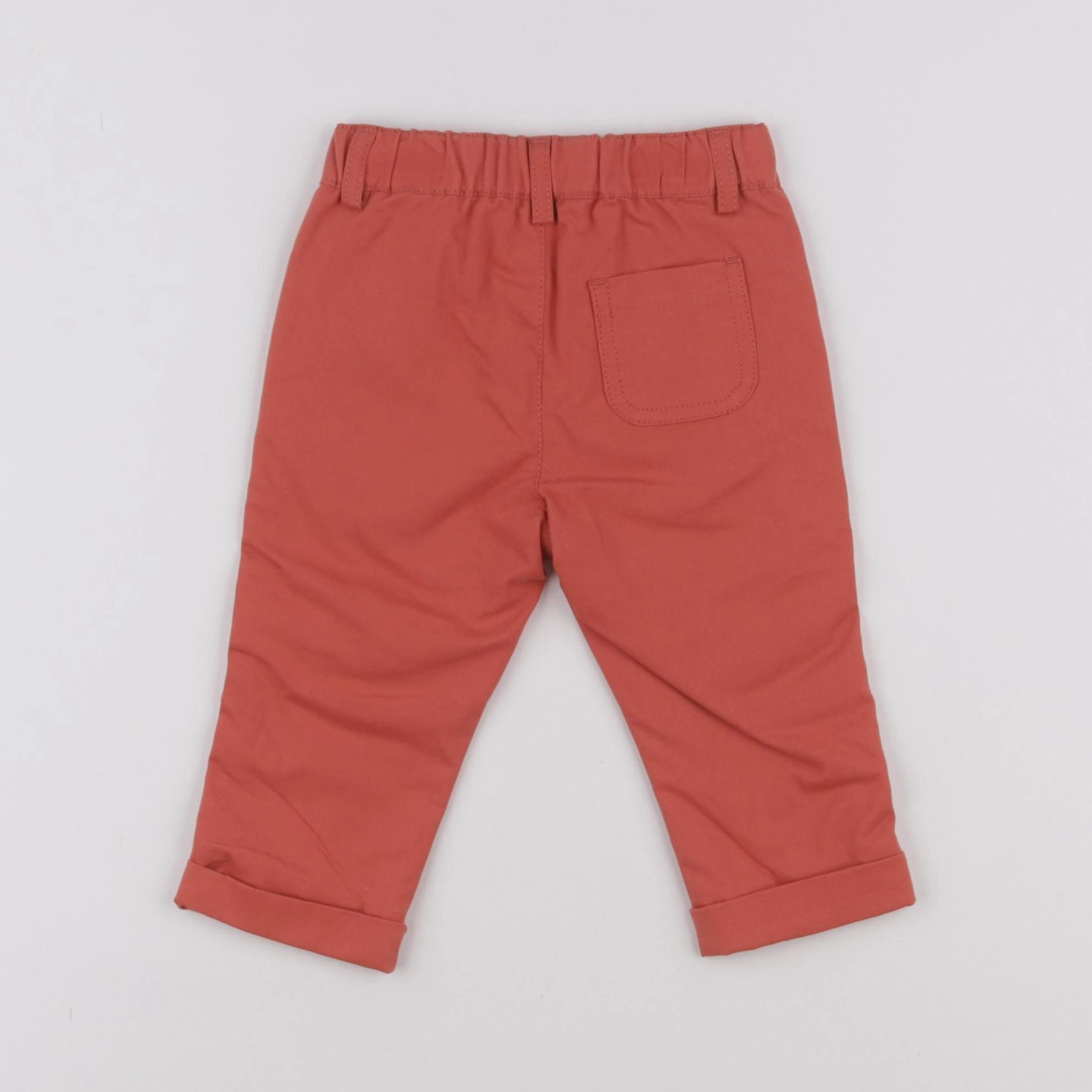Boutchou - pantalon orange - 6 mois