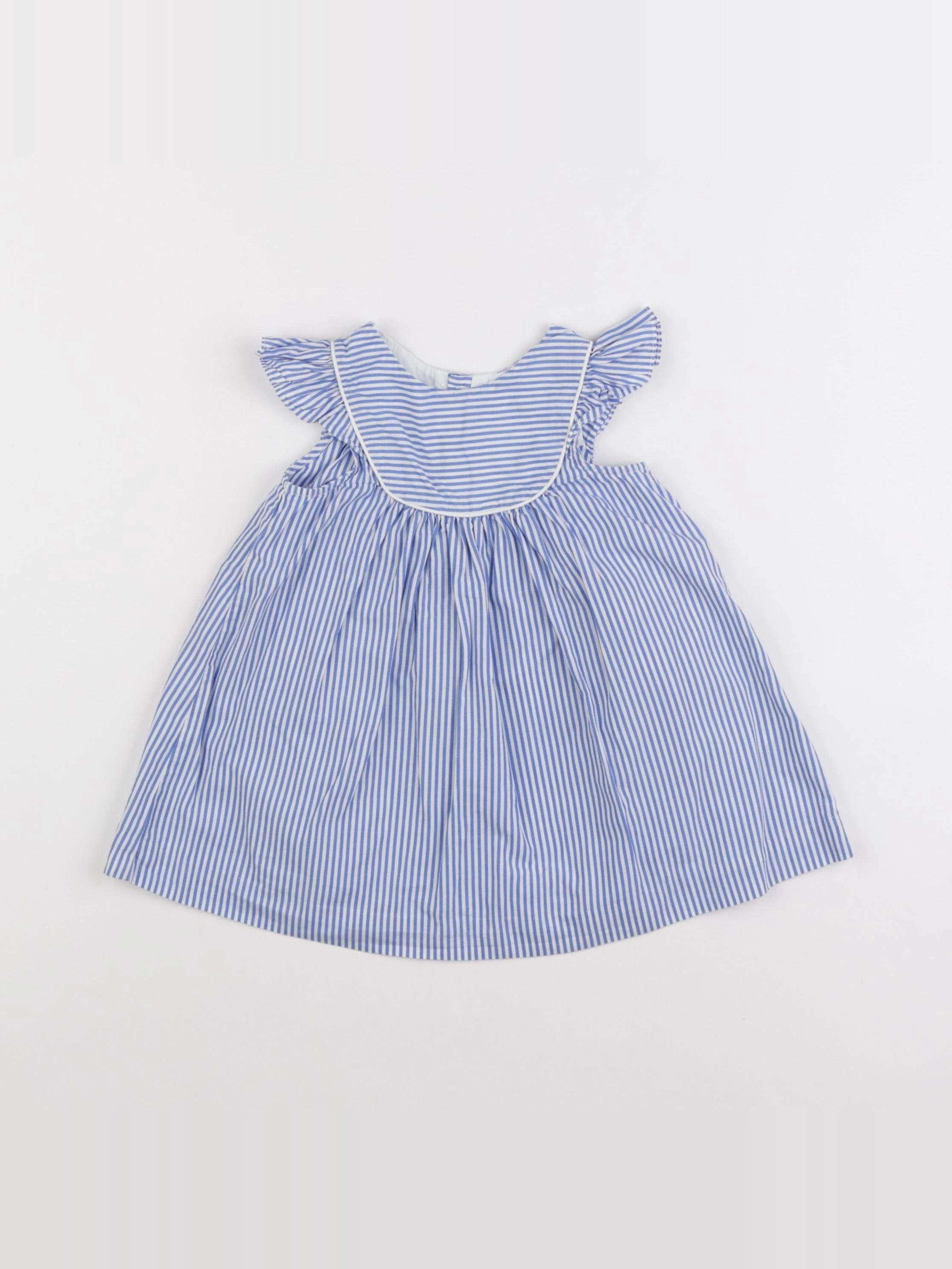 Jacadi - robe bleu - 12 mois