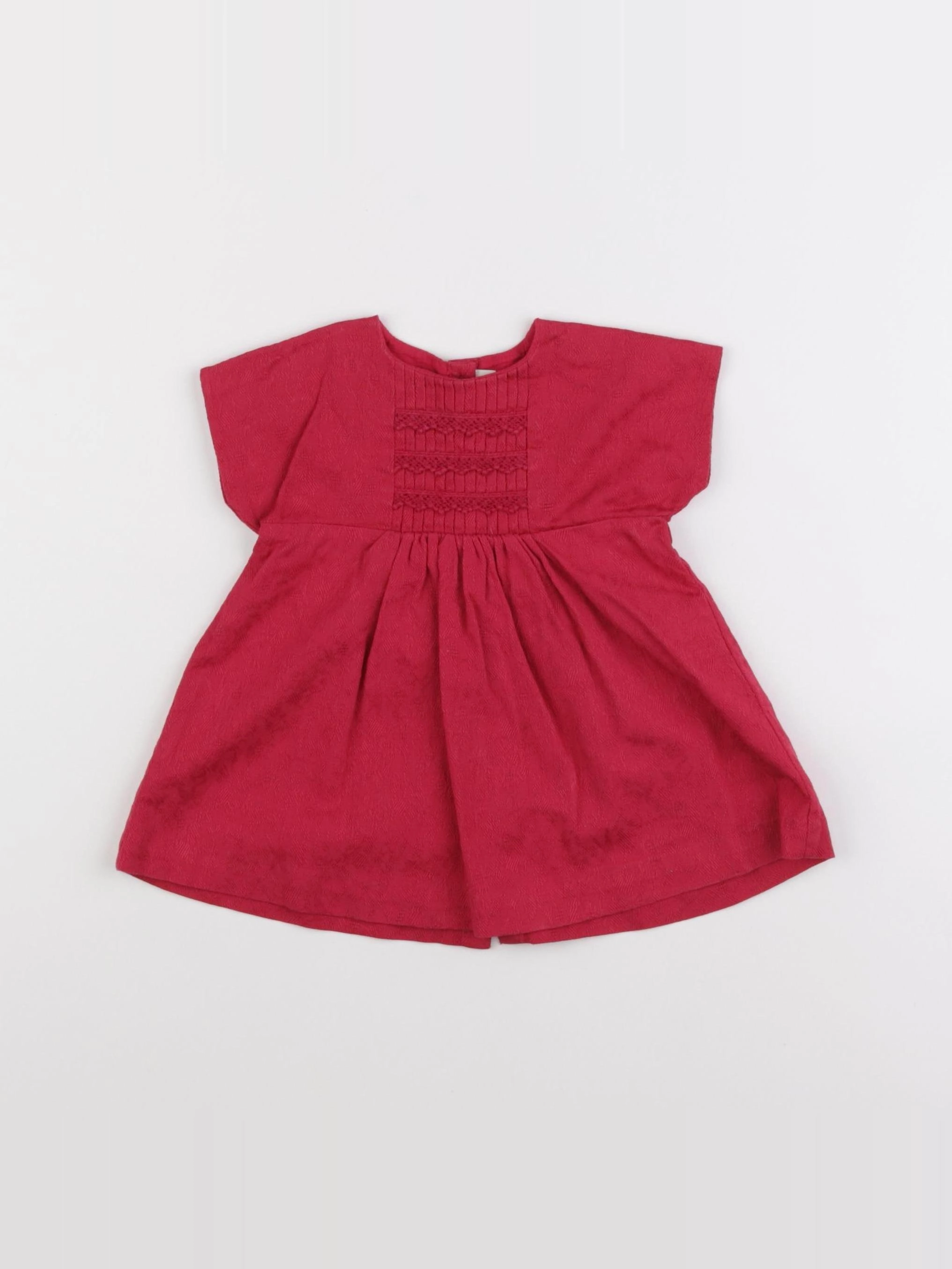 Natalys - robe rose - 6 mois