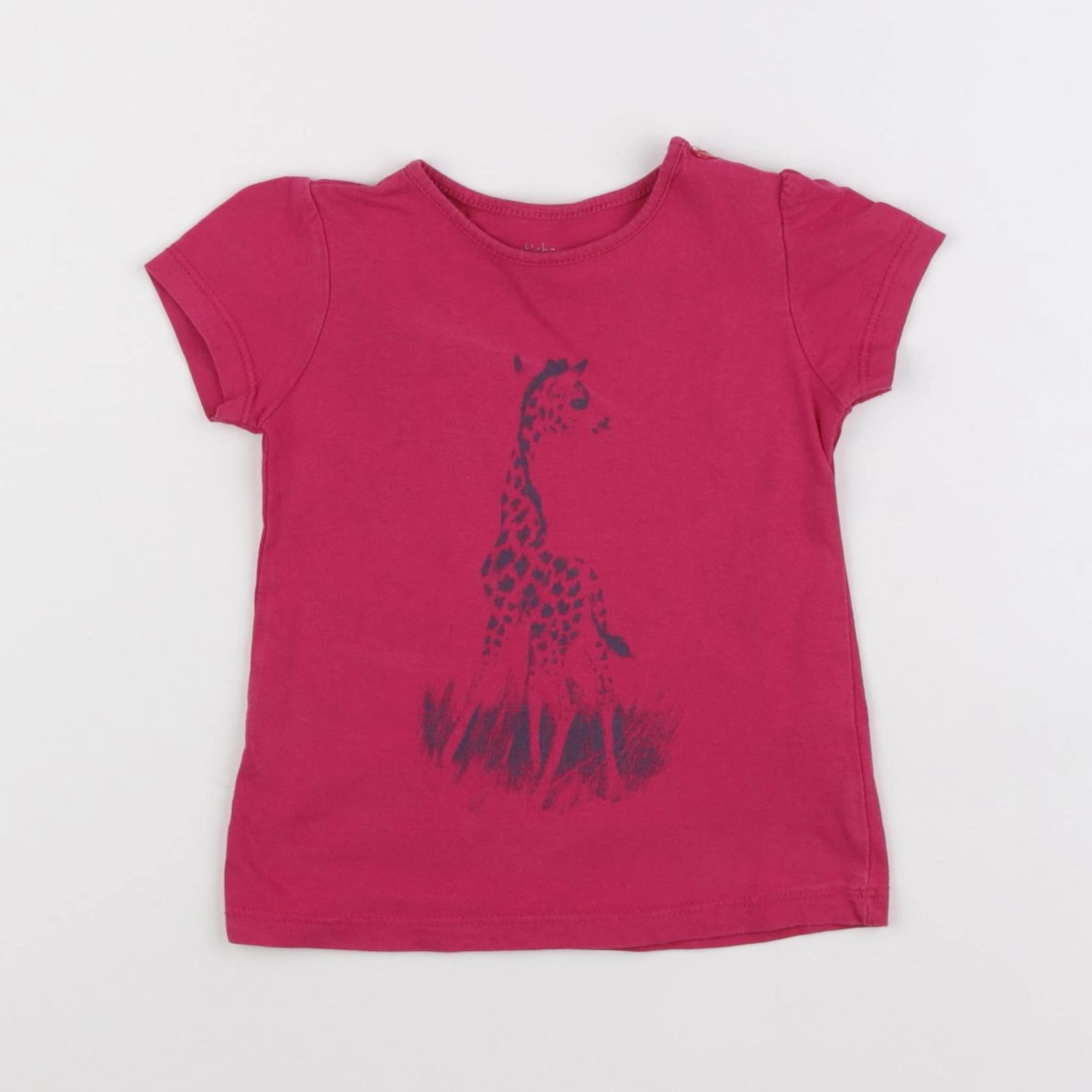 Boutchou - tee-shirt rose - 18 mois