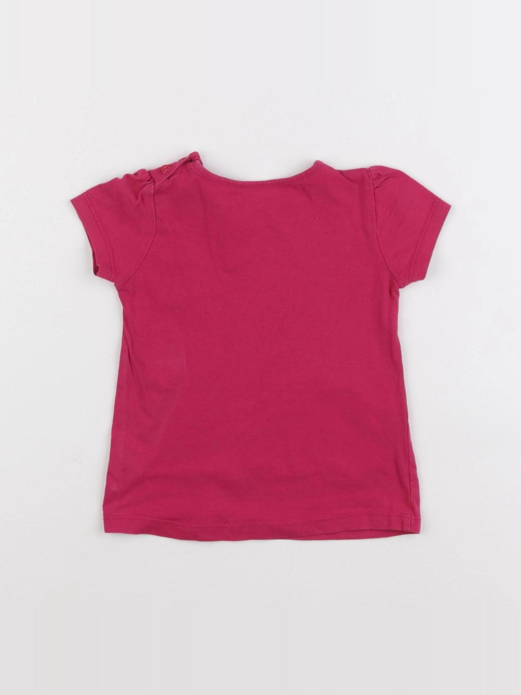 Boutchou - tee-shirt rose - 18 mois
