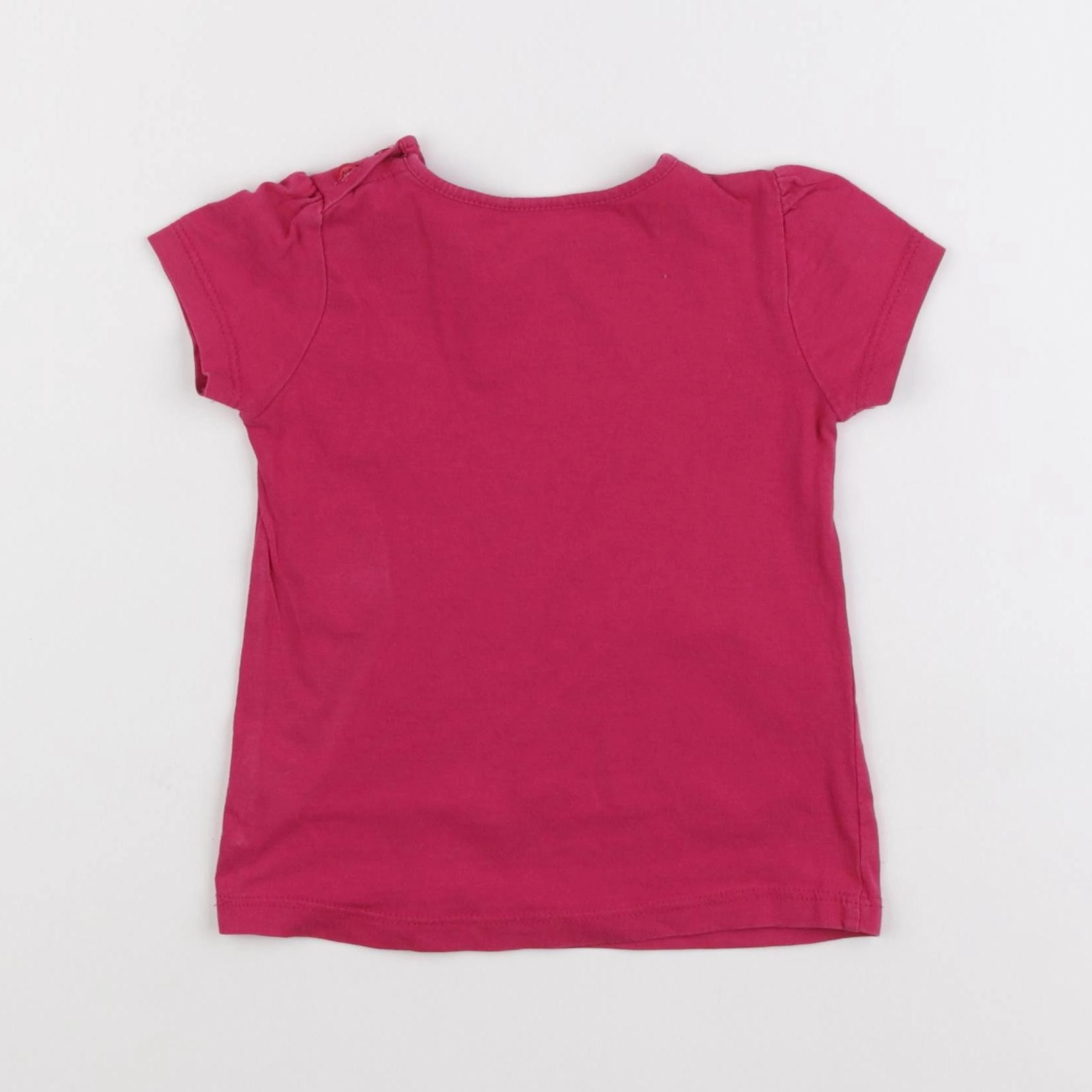 Boutchou - tee-shirt rose - 18 mois