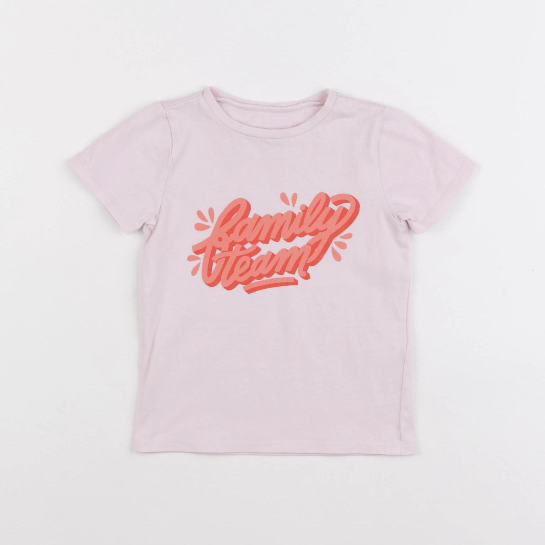 Vertbaudet - tee-shirt rose - 6 mois