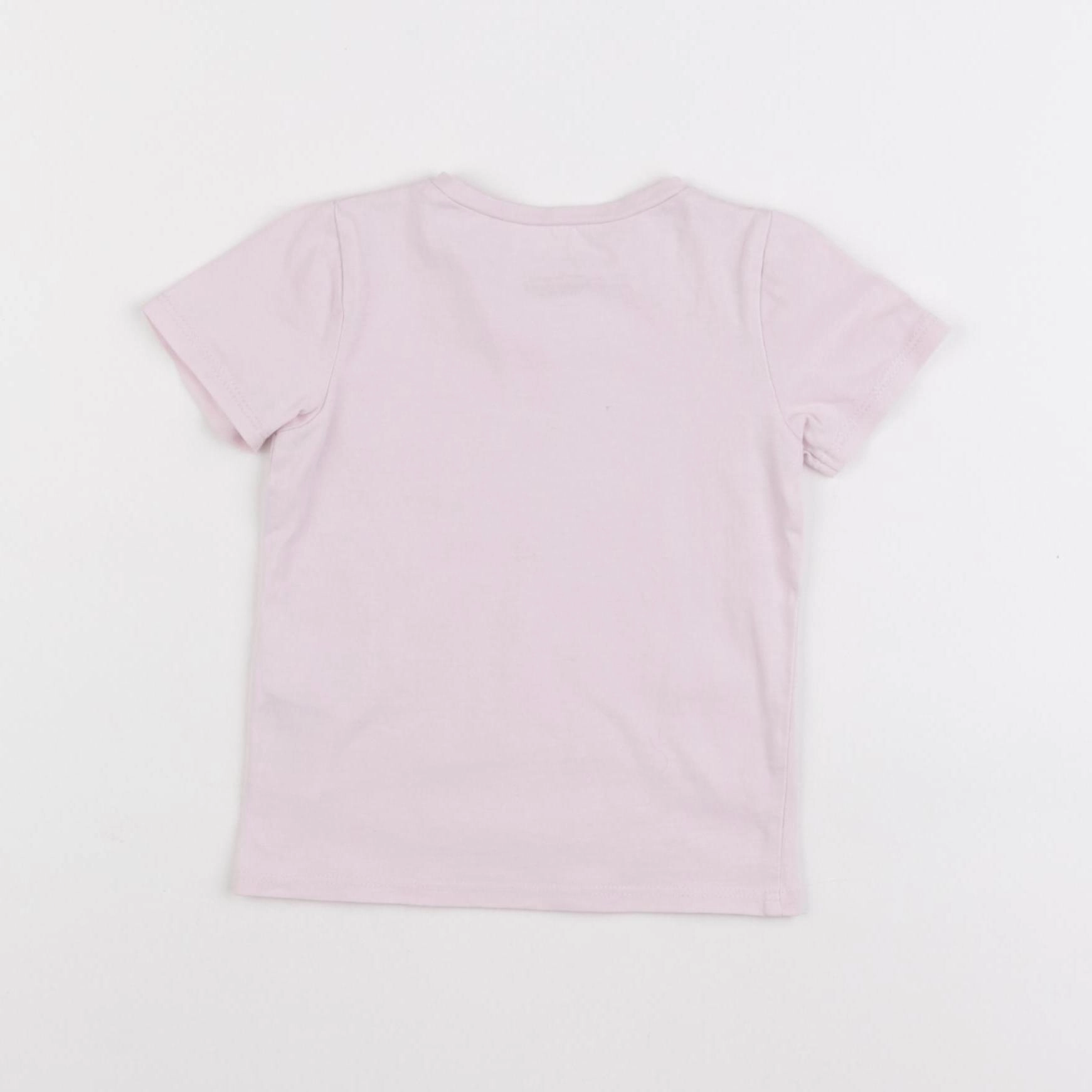 Vertbaudet - tee-shirt rose - 6 mois