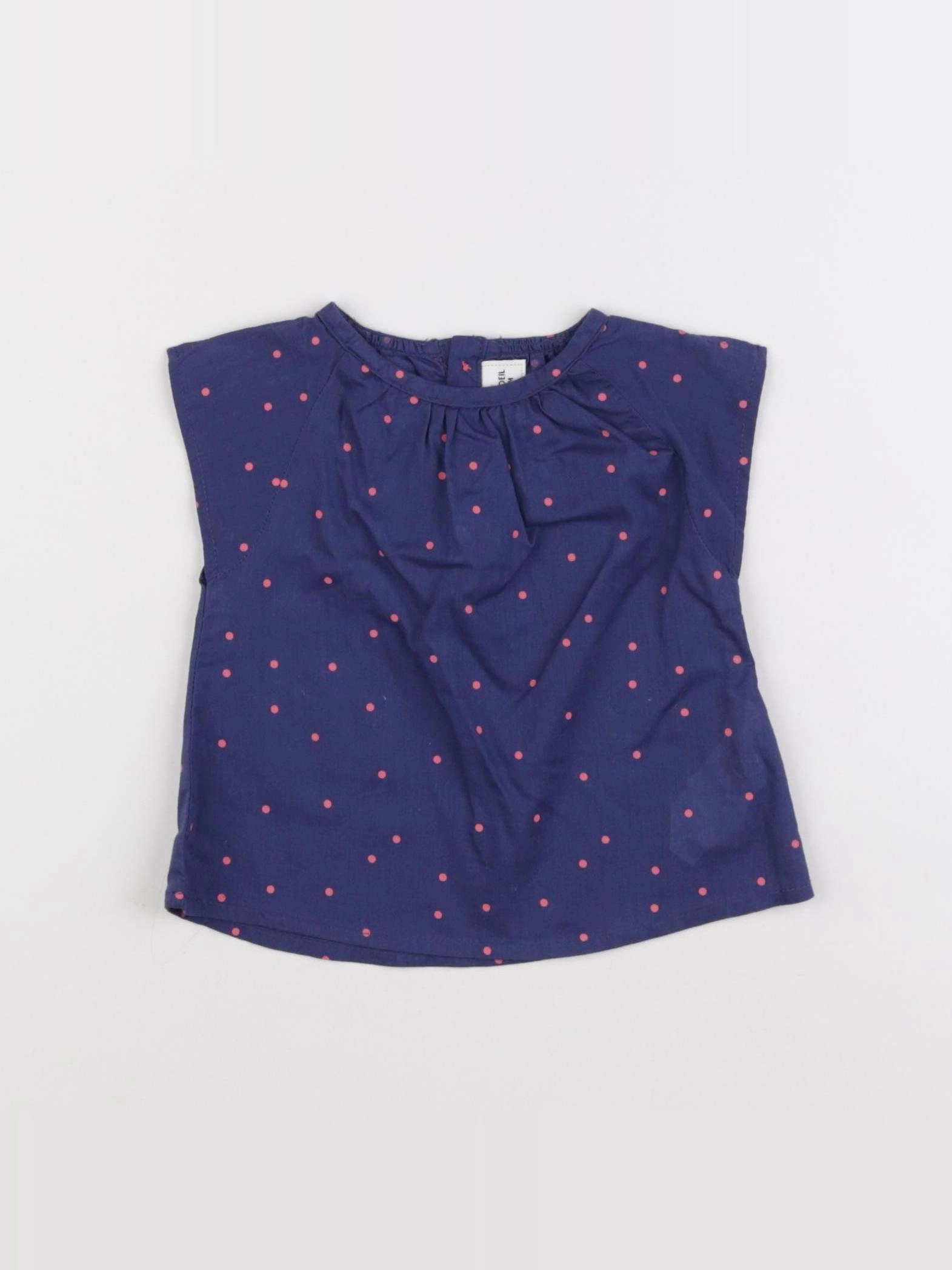 Tape à l'oeil - blouse bleu - 6 mois
