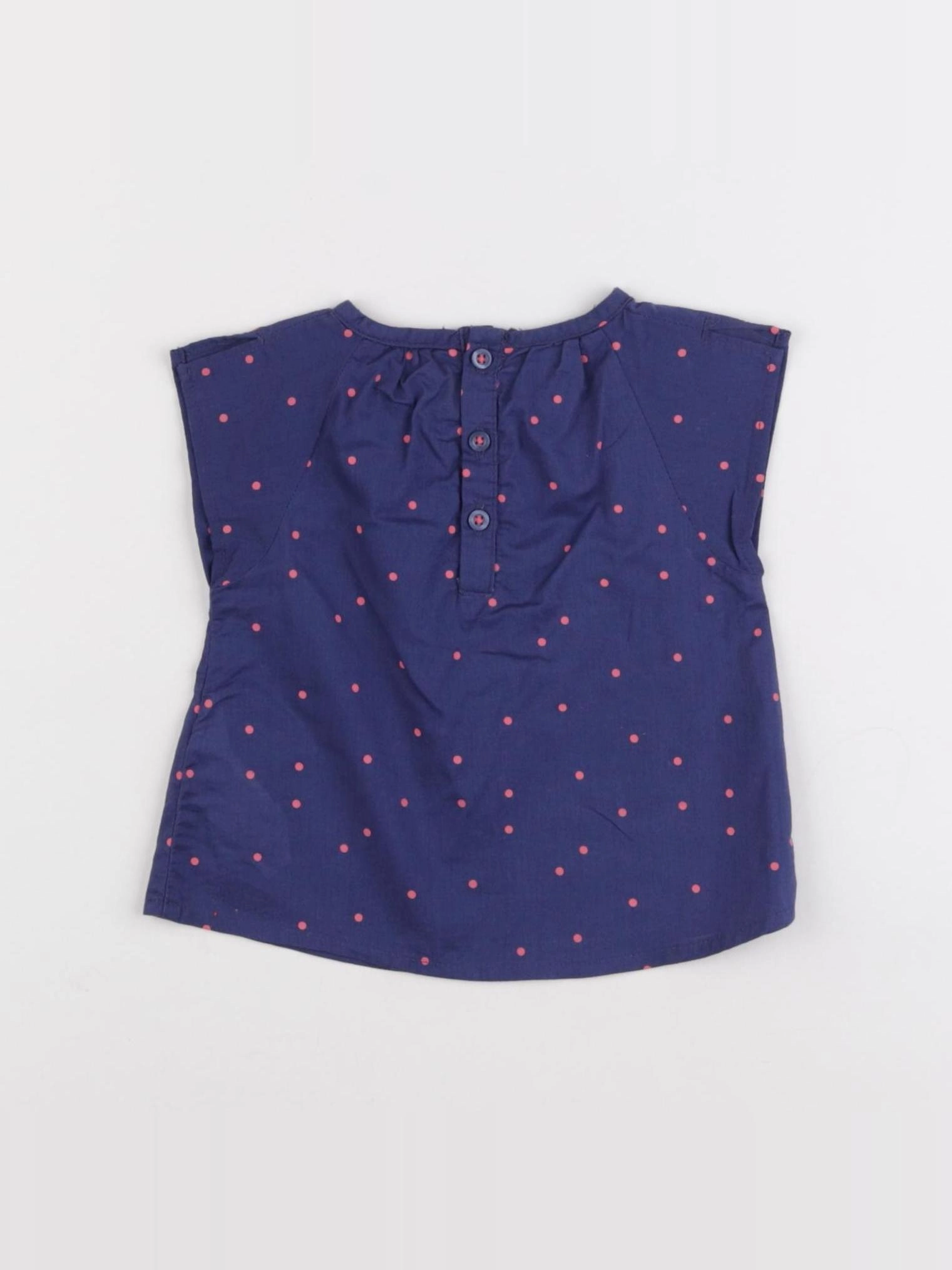 Tape à l'oeil - blouse bleu - 6 mois