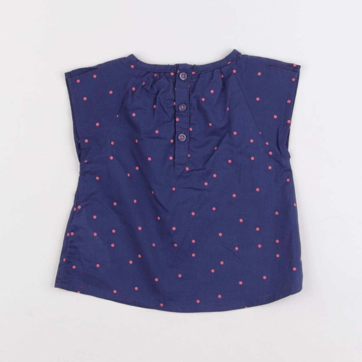 Tape à l'oeil - blouse bleu - 6 mois