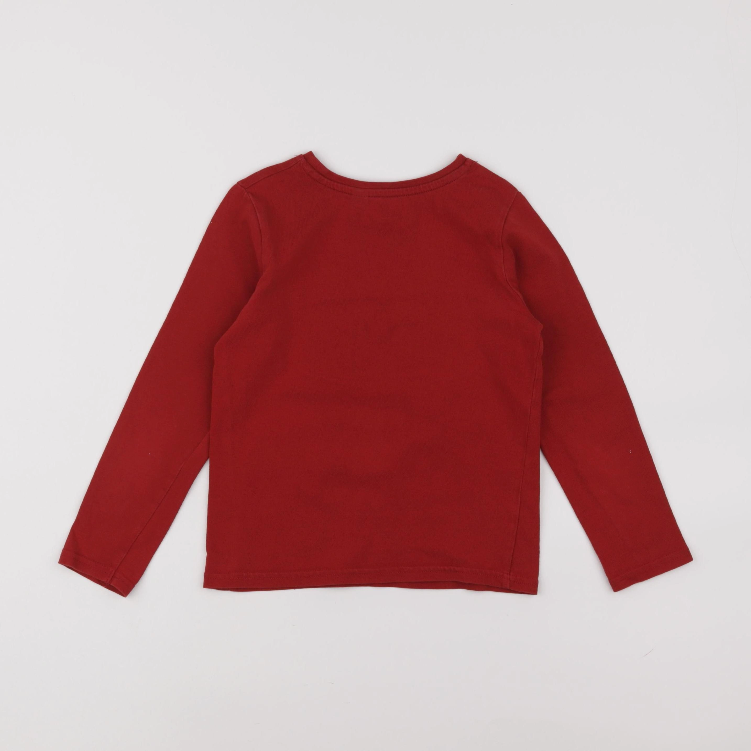 Okaidi - tee-shirt rouge - 6 ans