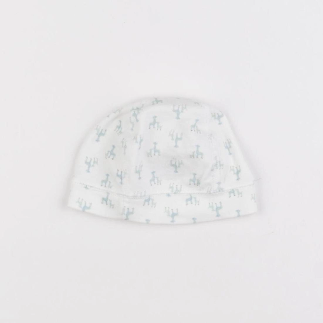 Petit Bateau - bonnet blanc - 12 mois