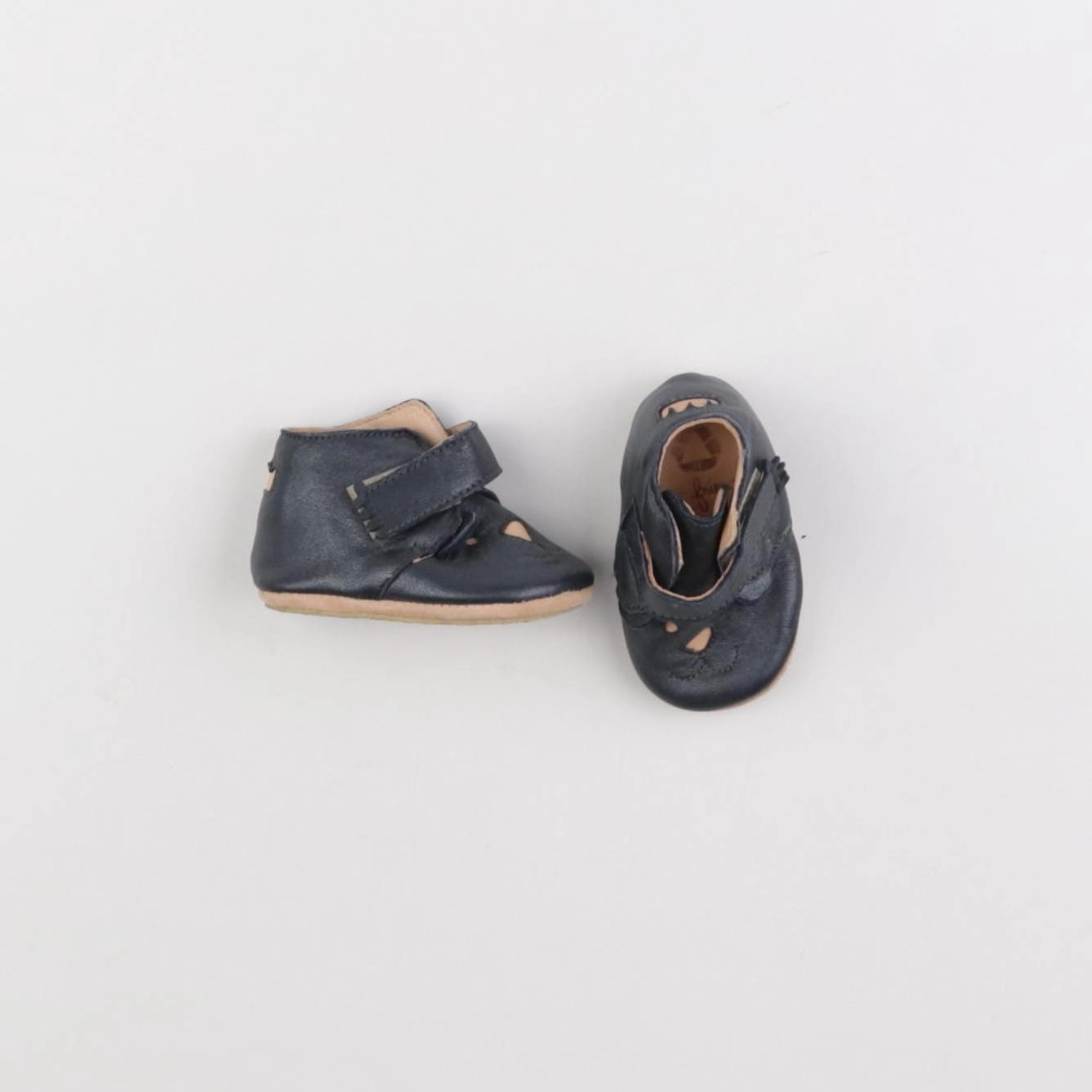 Easy Peasy - chaussons bleu - pointure 16/17
