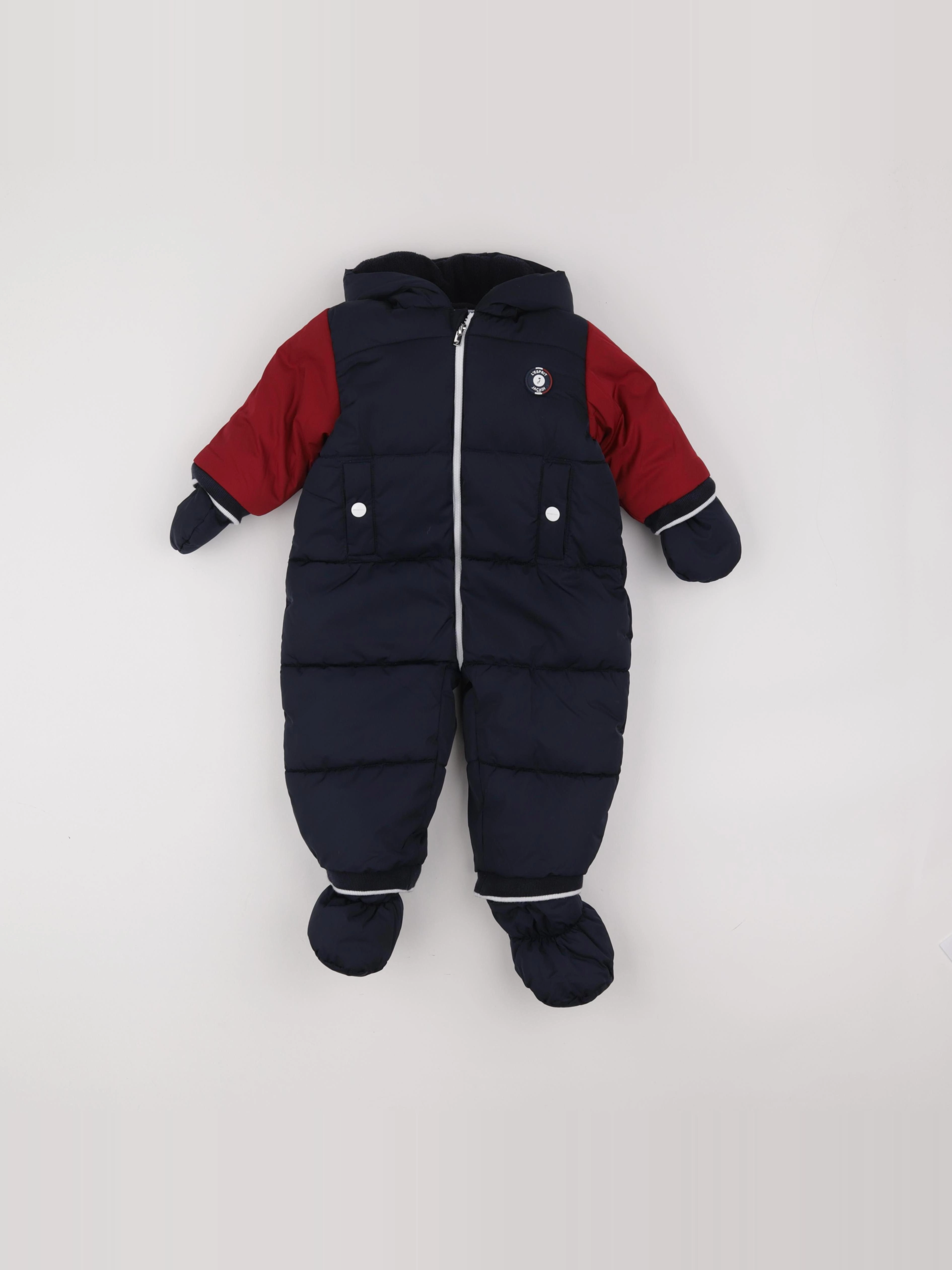 Jacadi - combi-pilote bleu - 12 mois