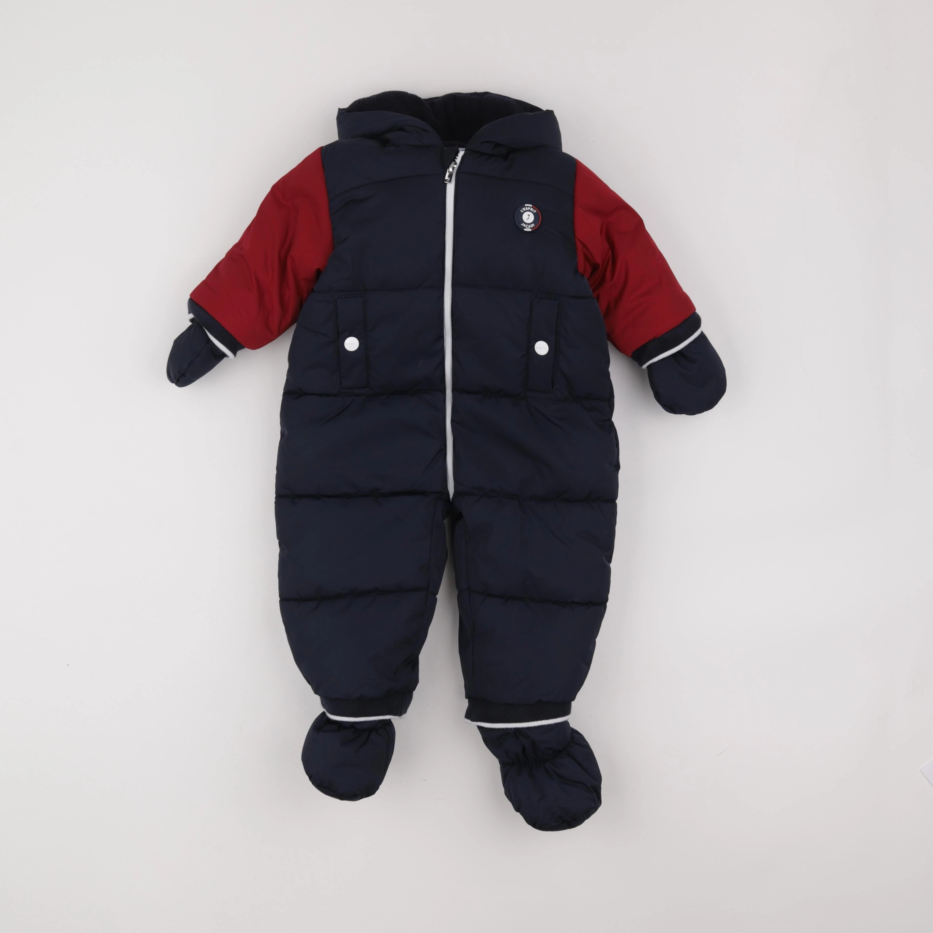 Jacadi - combi-pilote bleu - 12 mois