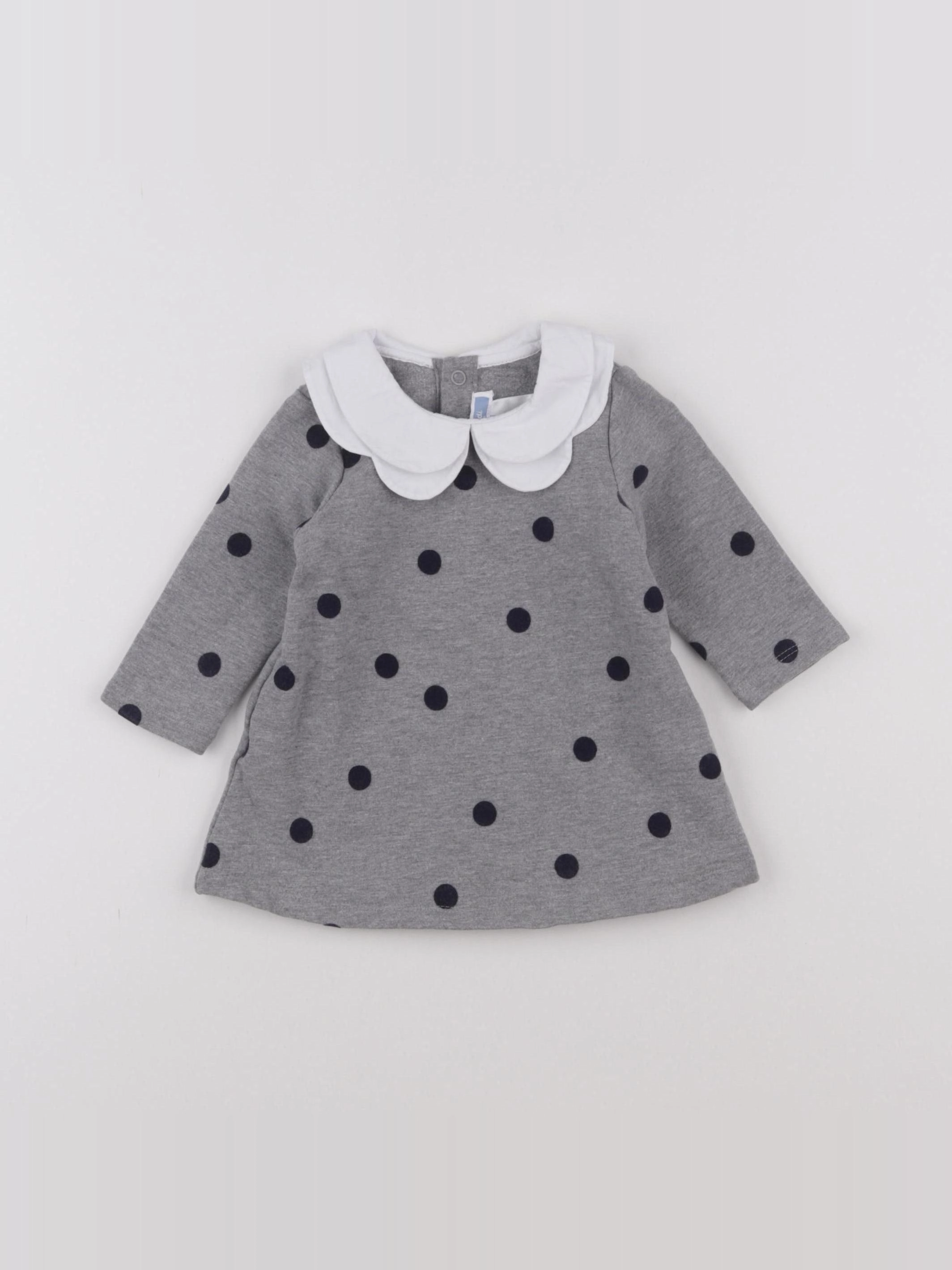 Jacadi - robe gris - 6 mois