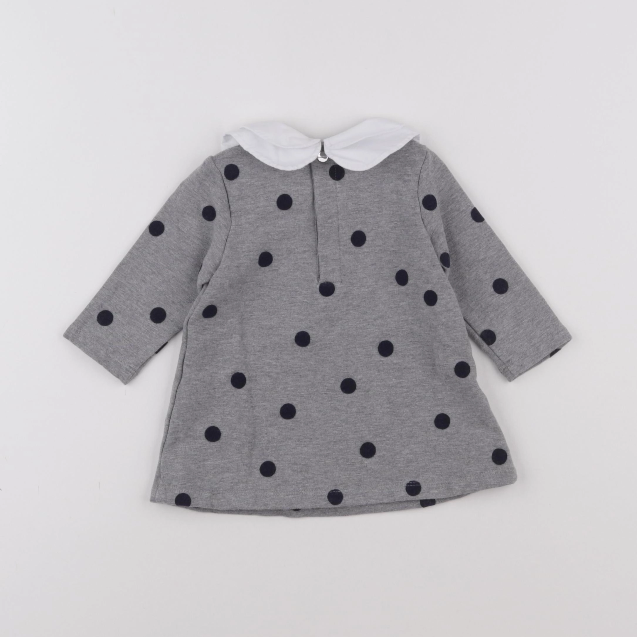 Jacadi - robe gris - 6 mois