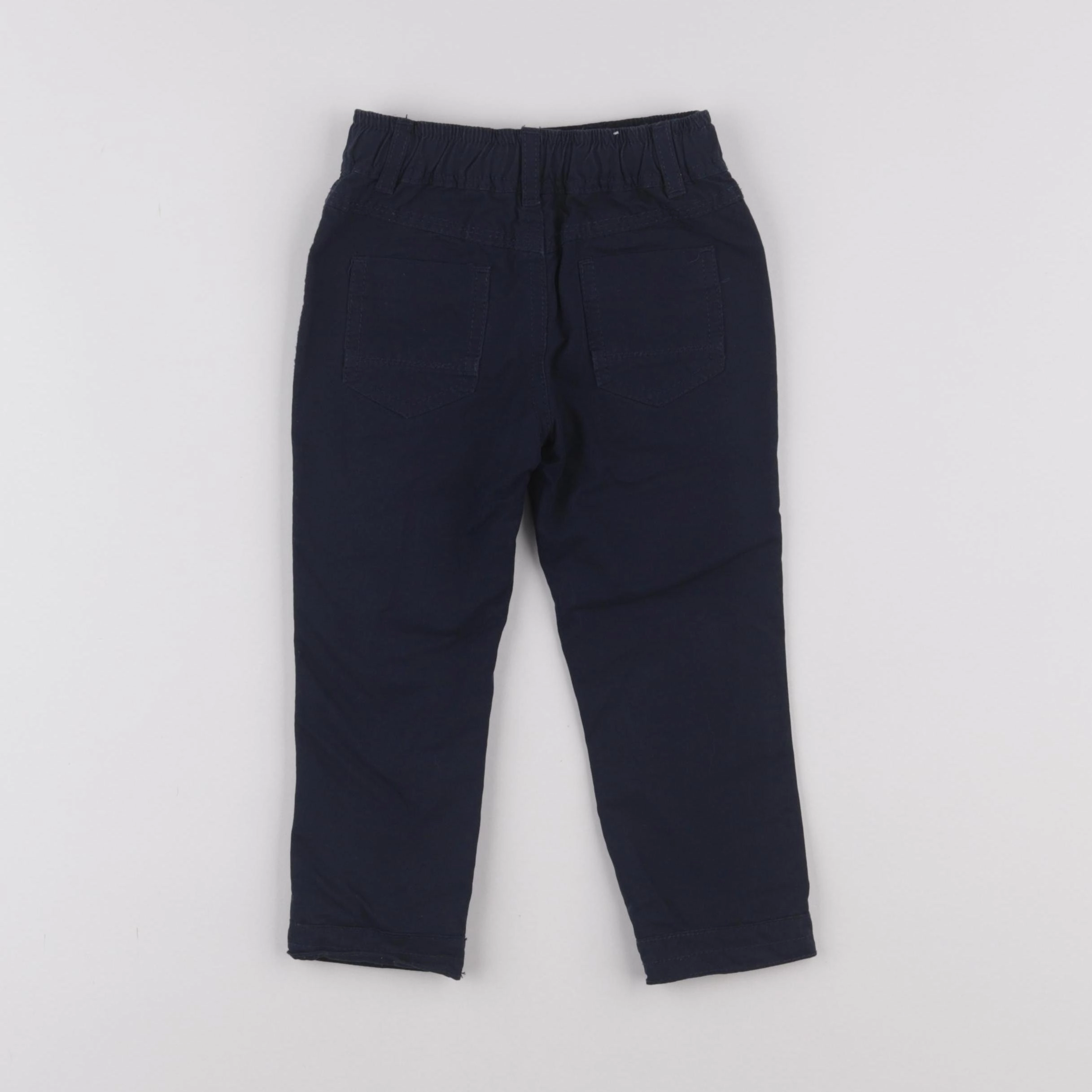 Vertbaudet - pantalon bleu - 2 ans