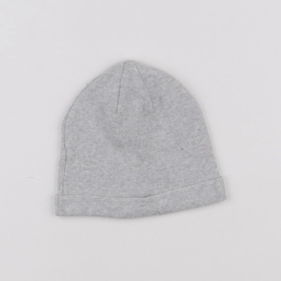 Vertbaudet - bonnet gris - 12/18 mois
