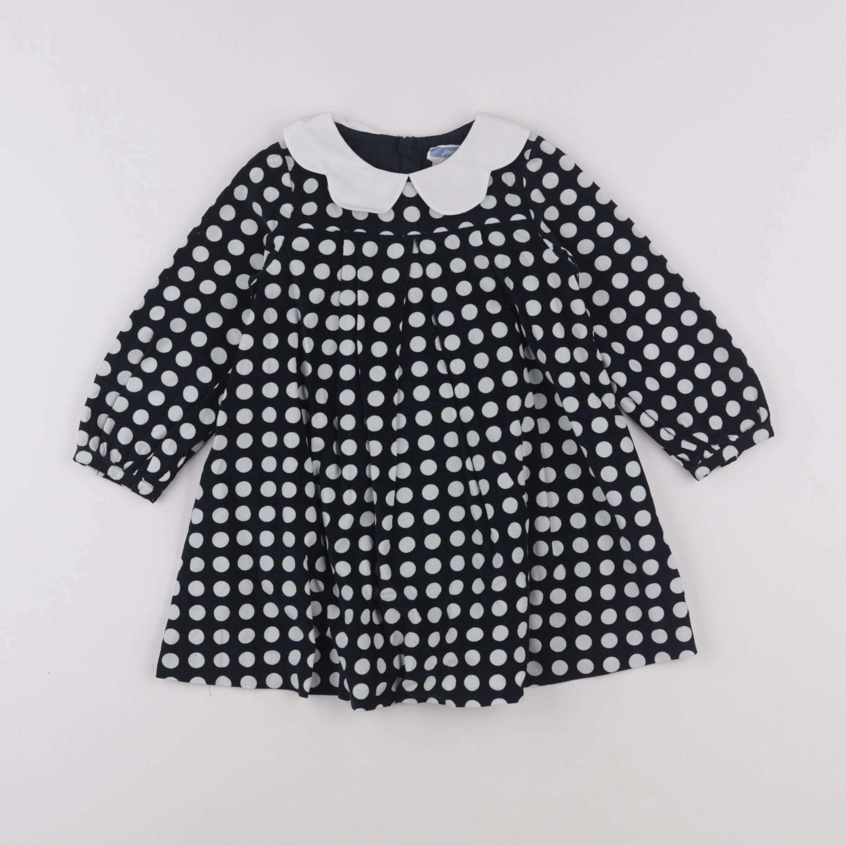Jacadi - robe bleu, blanc - 24 mois