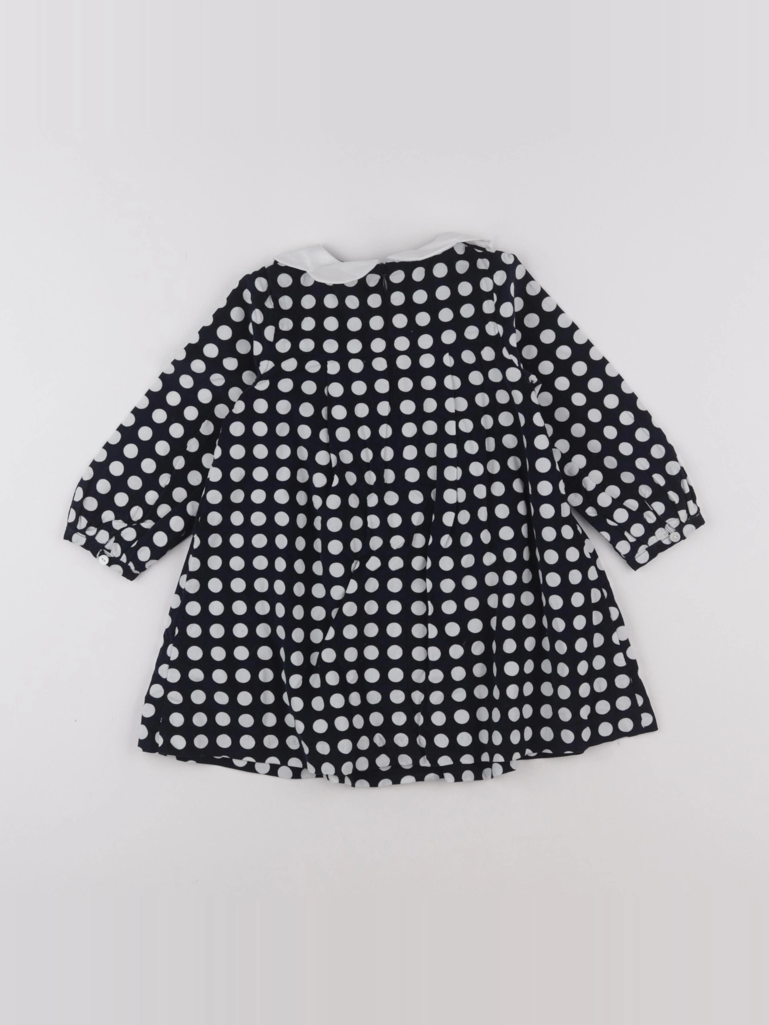 Jacadi - robe bleu, blanc - 24 mois