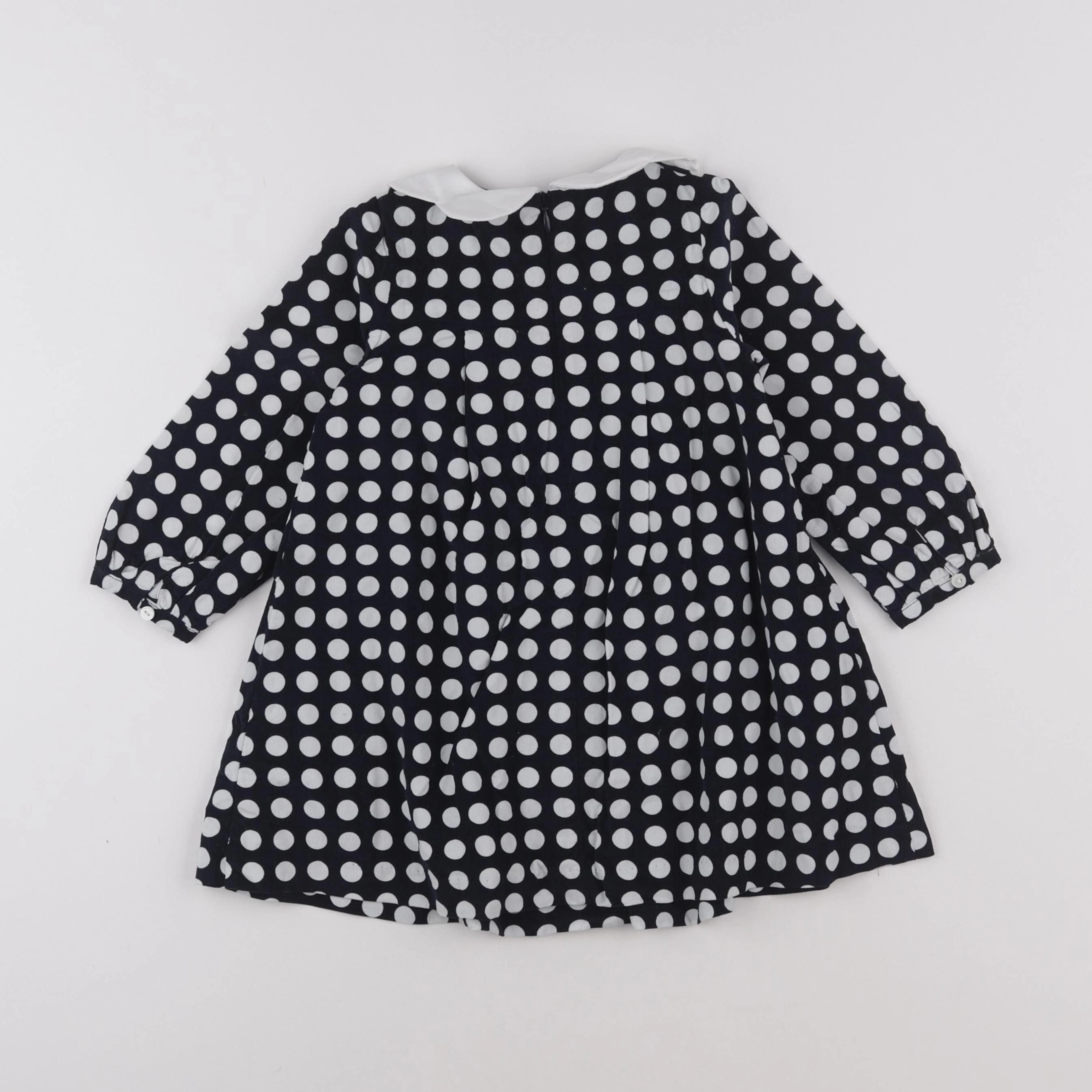 Jacadi - robe bleu, blanc - 24 mois