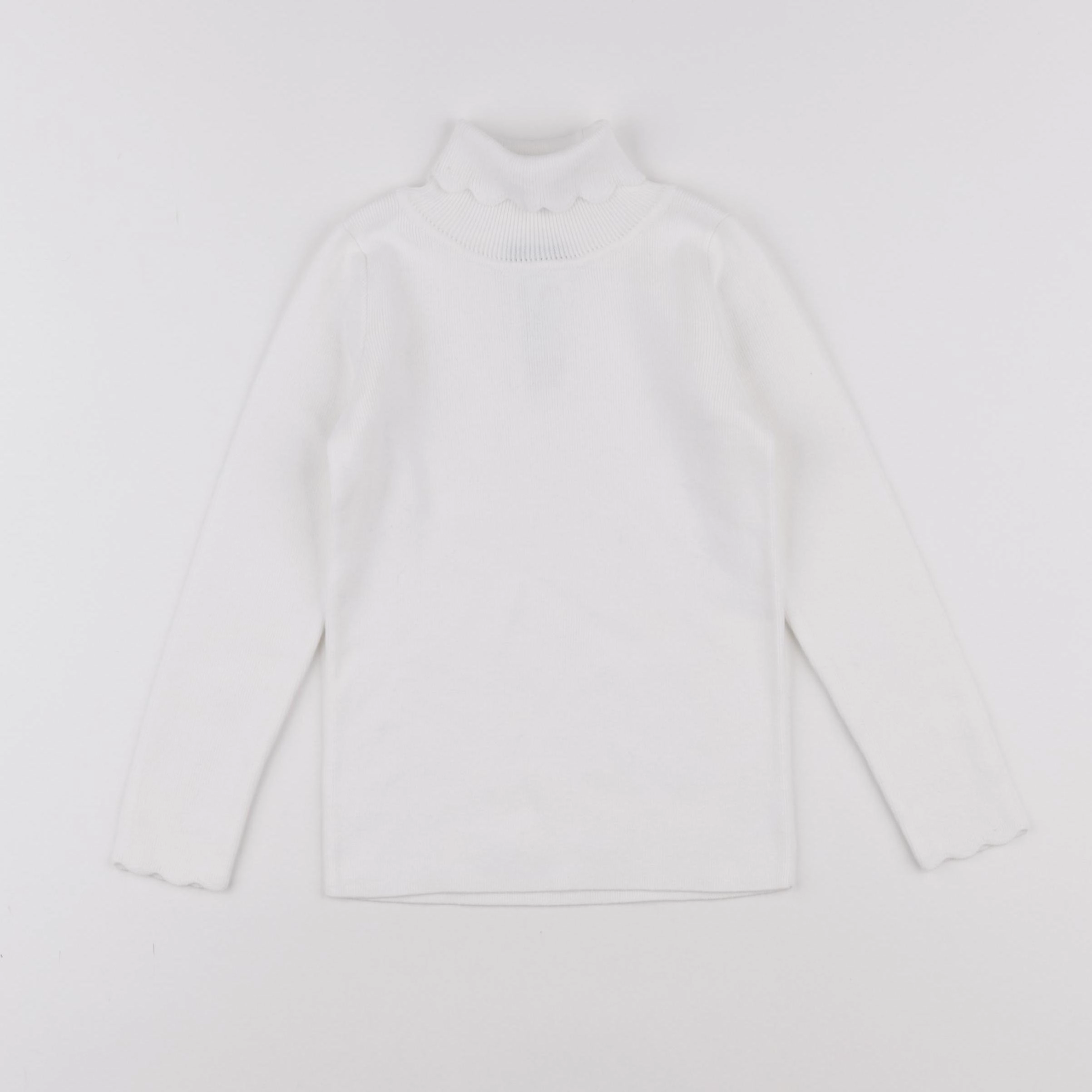 Jacadi - pull blanc - 4 ans