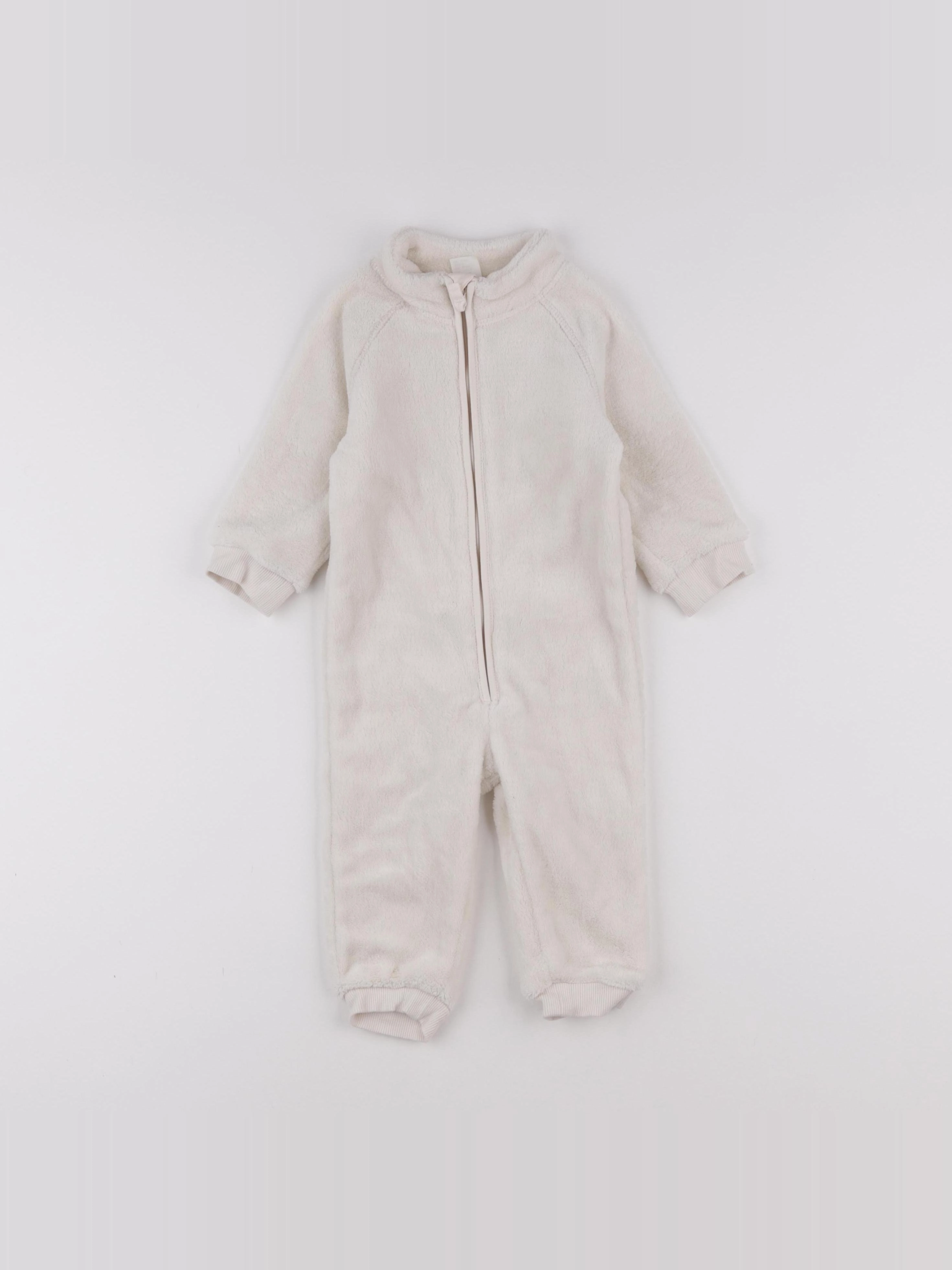 H&M - sur-pyjama blanc - 6/9 mois