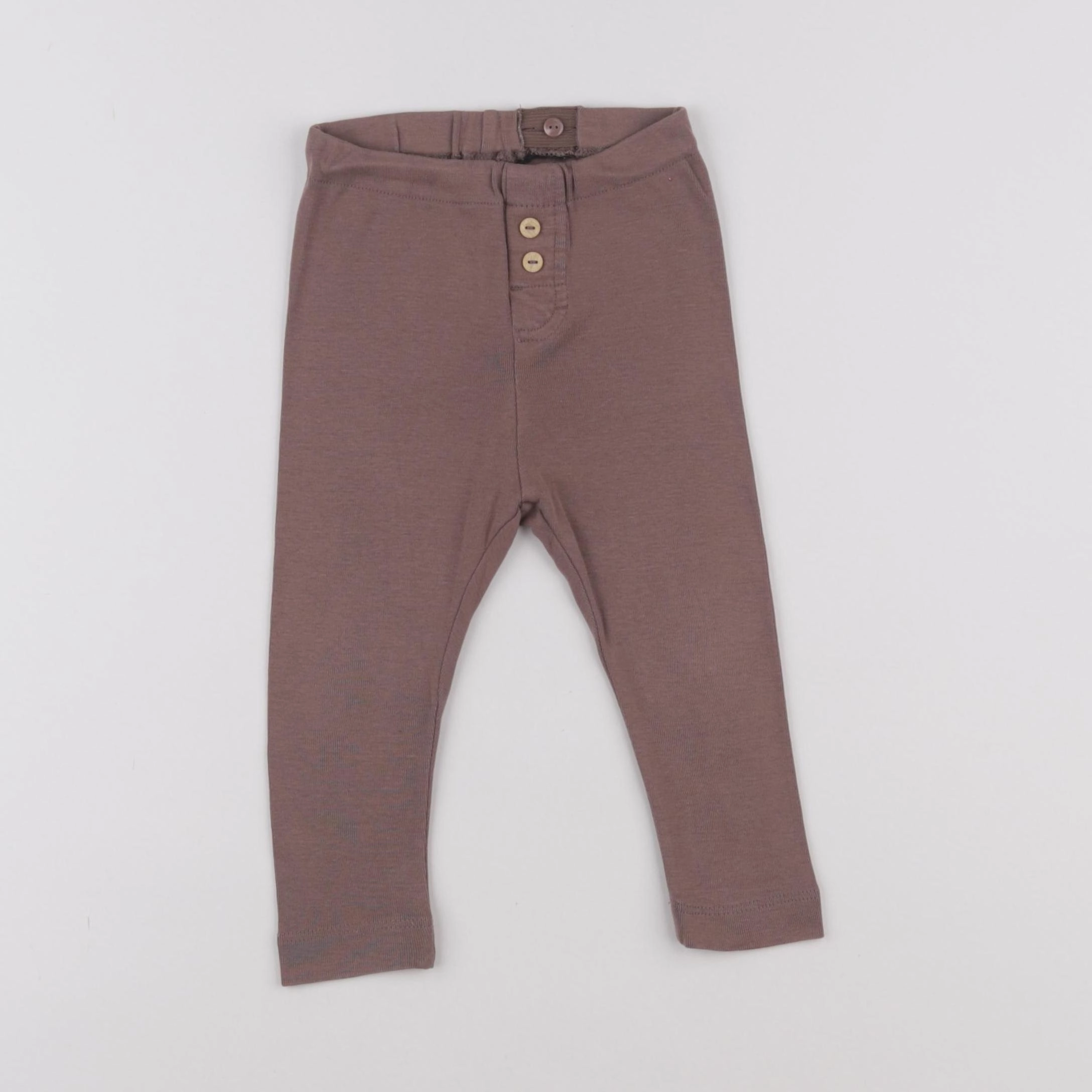 H&M - legging marron - 9/12 mois