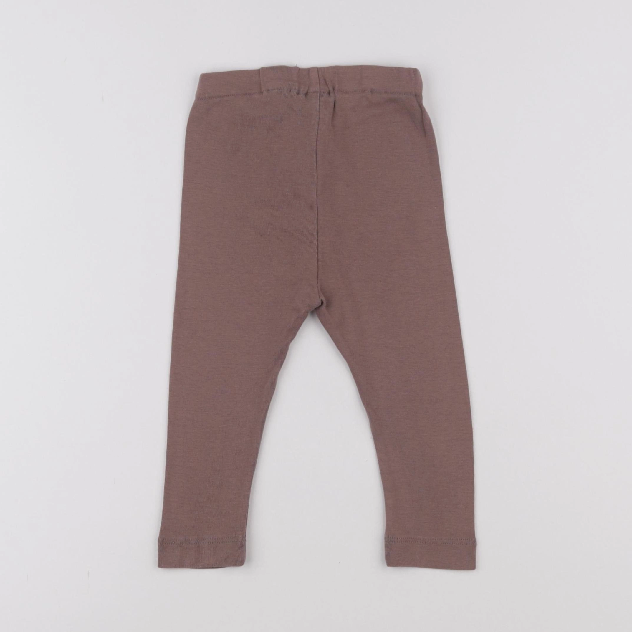 H&M - legging marron - 9/12 mois