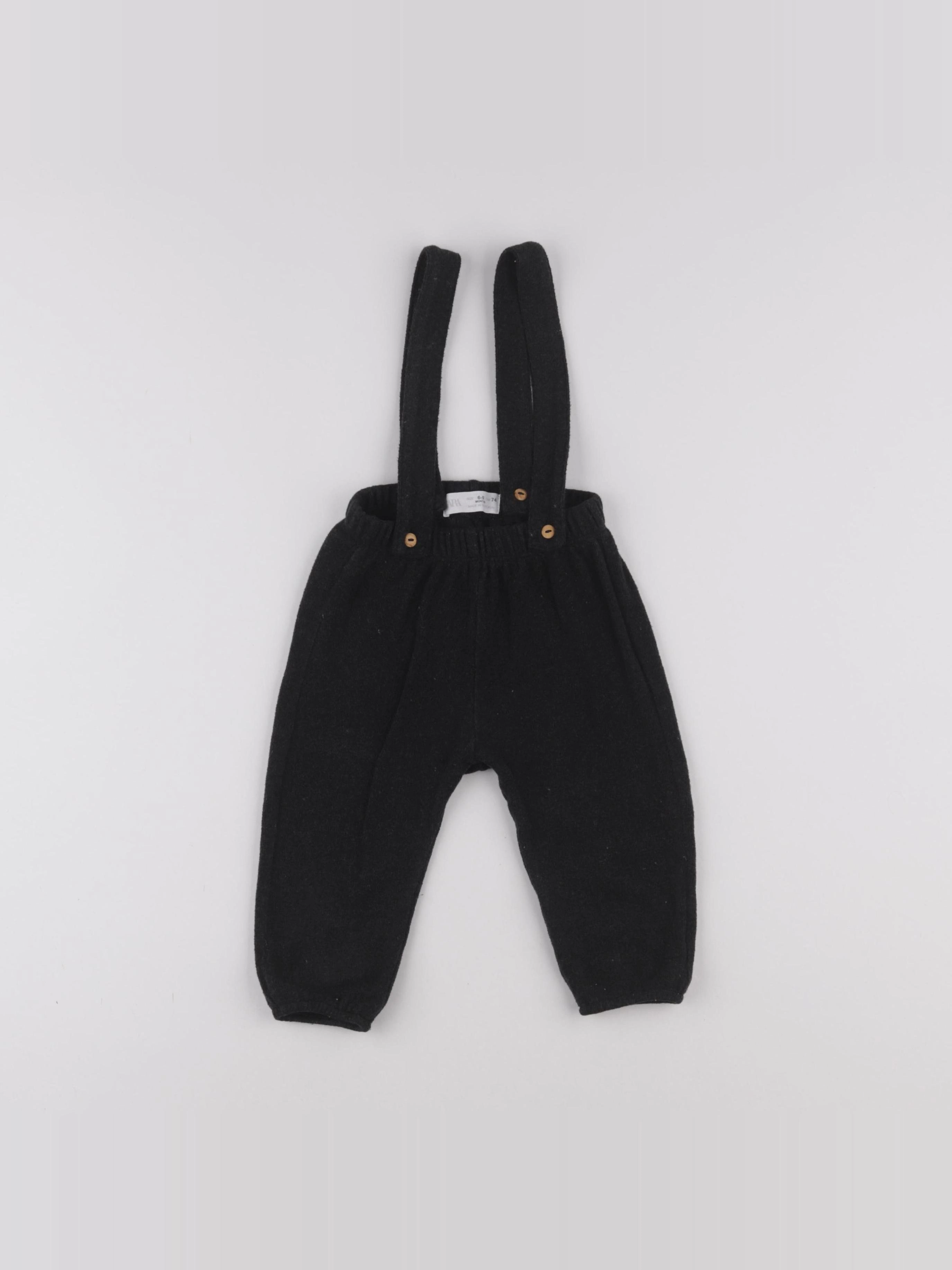 Zara - sarouel noir - 6/9 mois