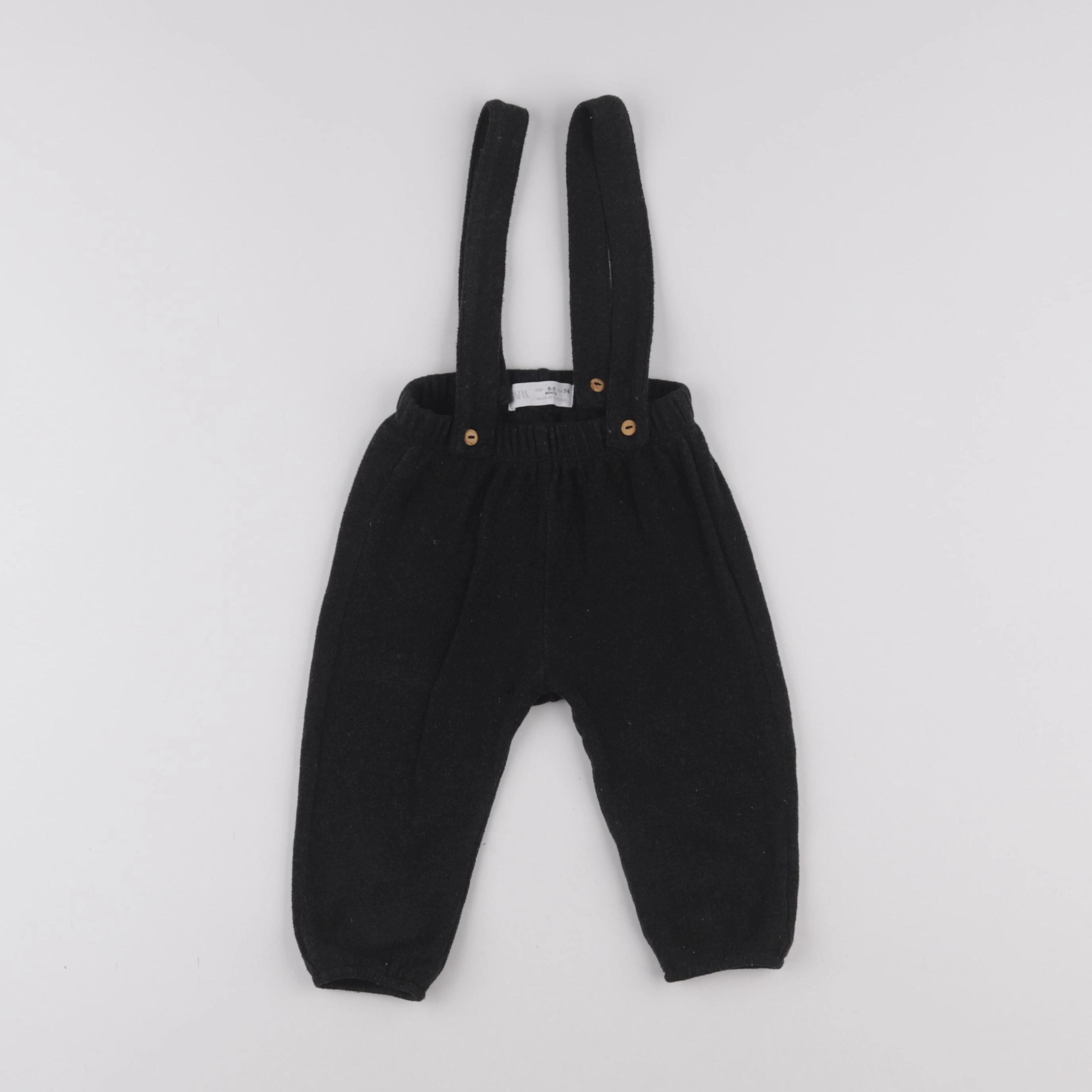 Zara - sarouel noir - 6/9 mois