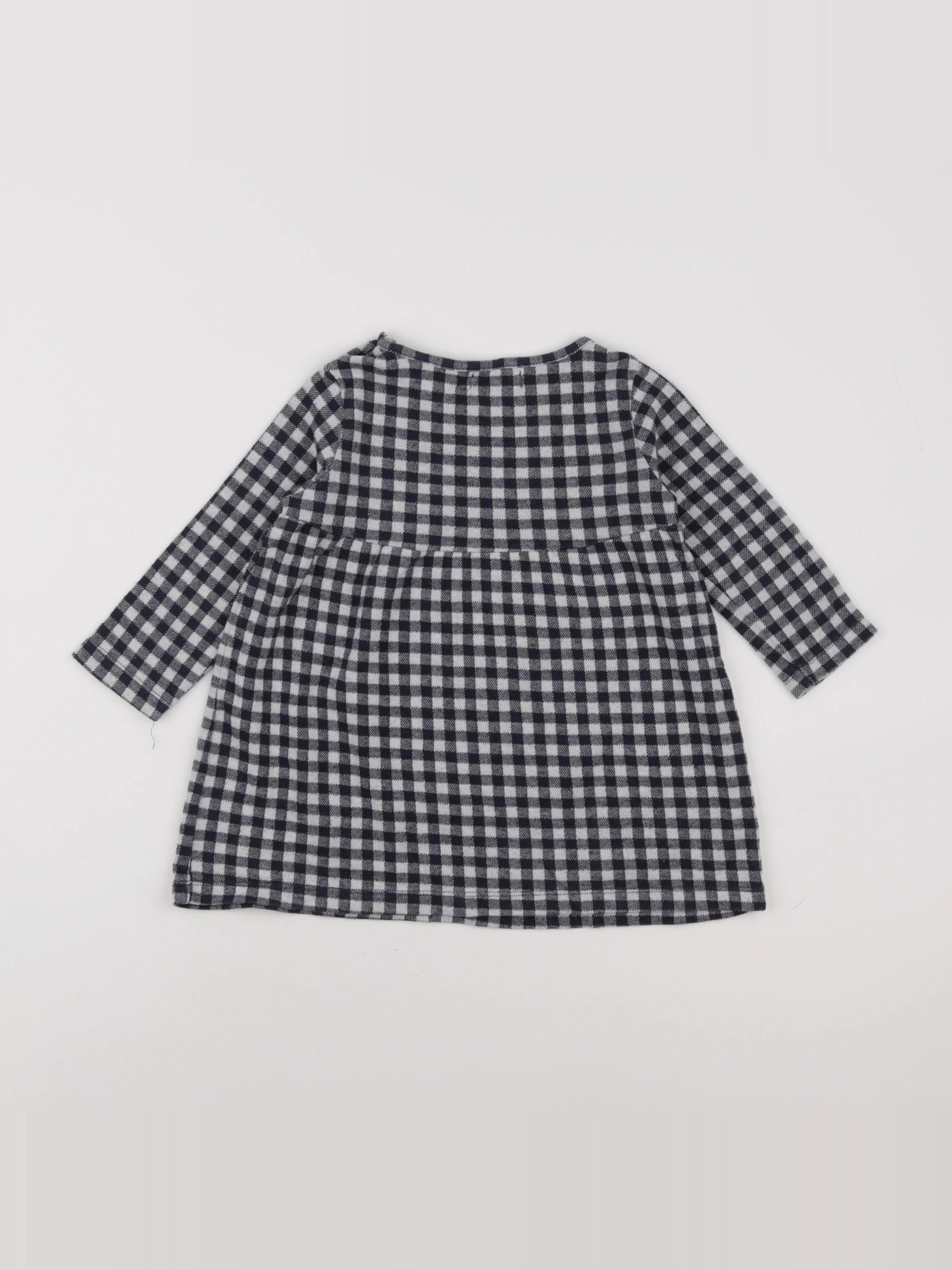 Zara - robe bleu - 2/3 ans