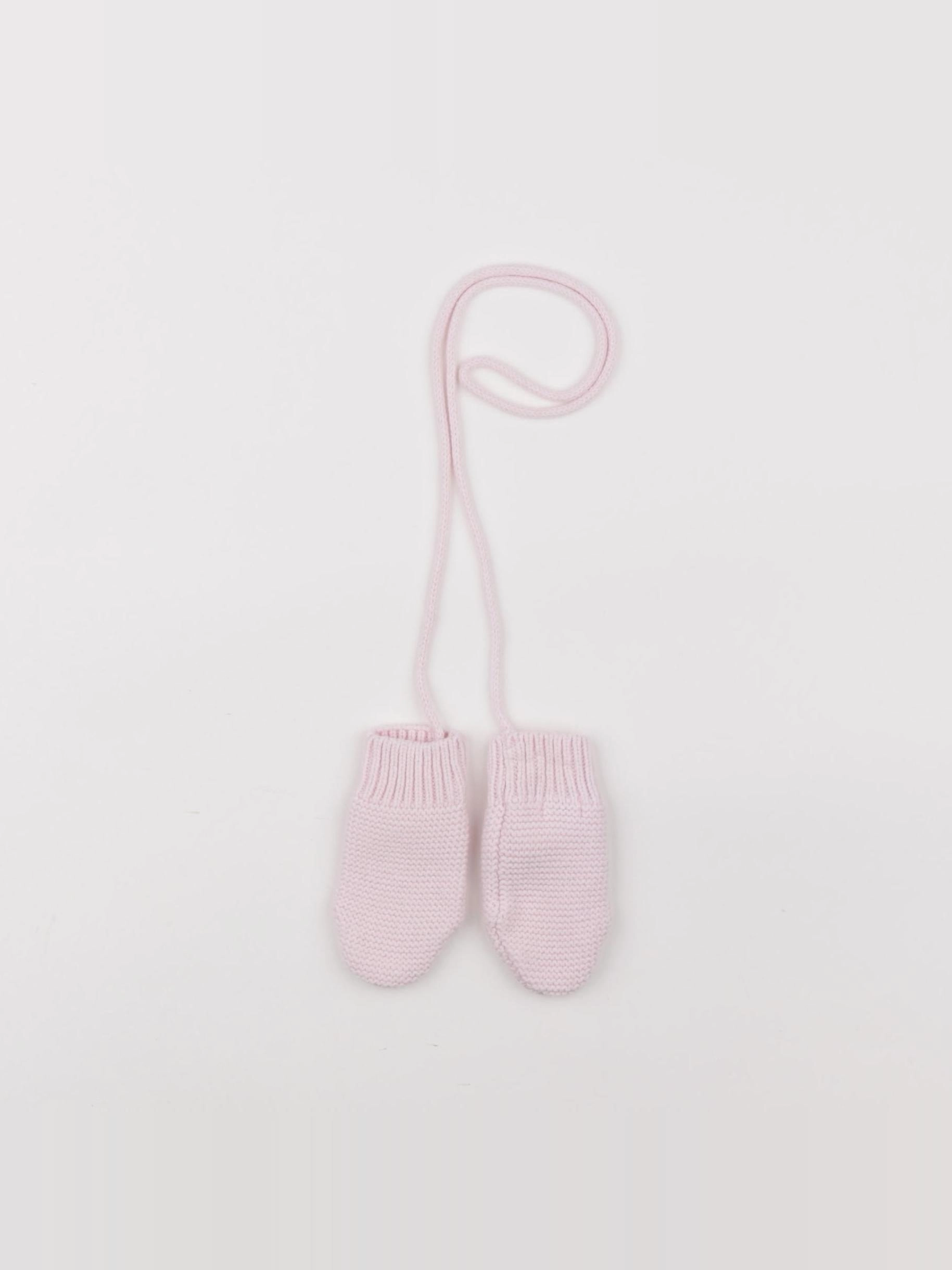 Jacadi - moufles rose - 6 mois