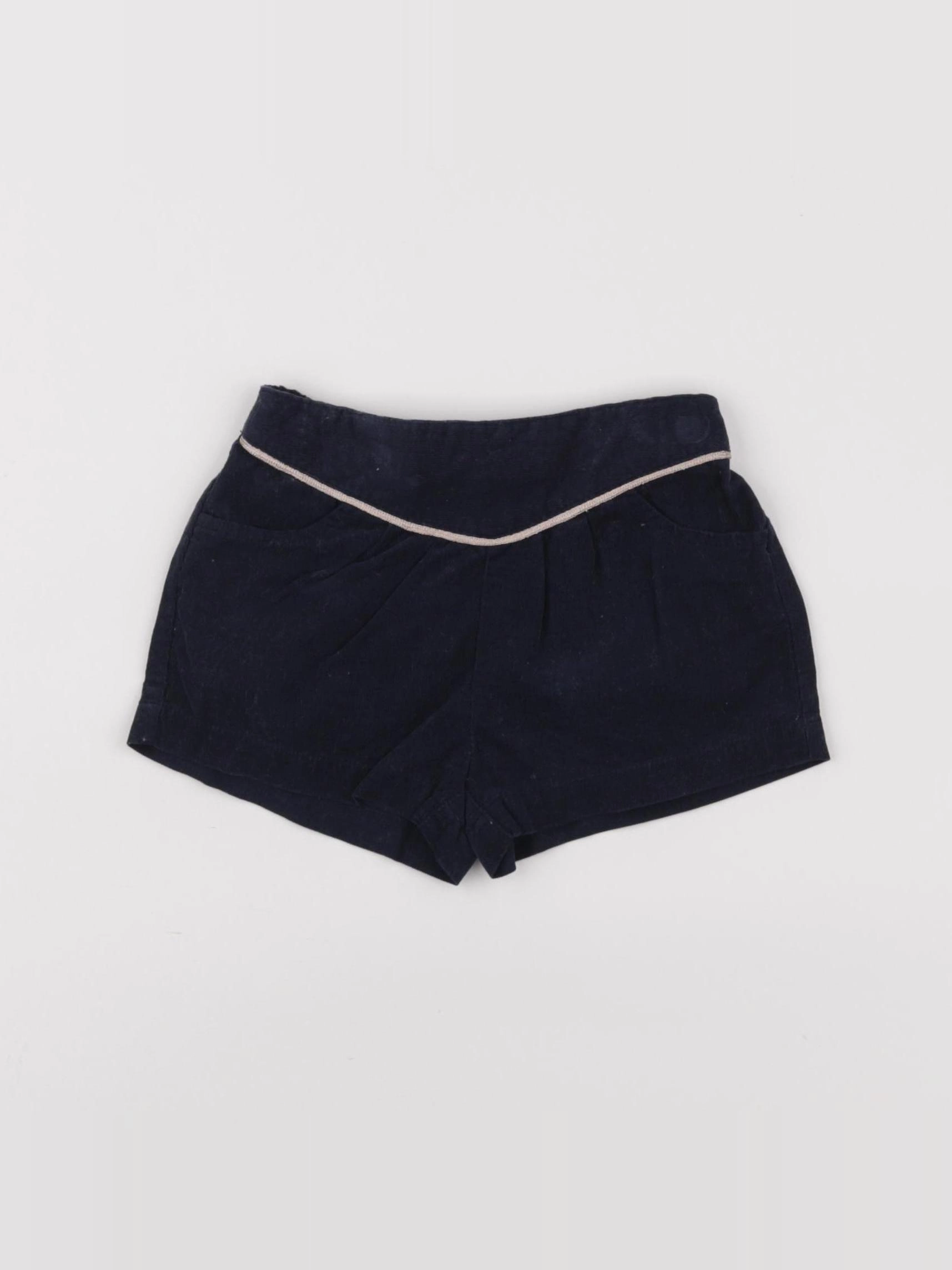 Cyrillus - short bleu - 9 mois