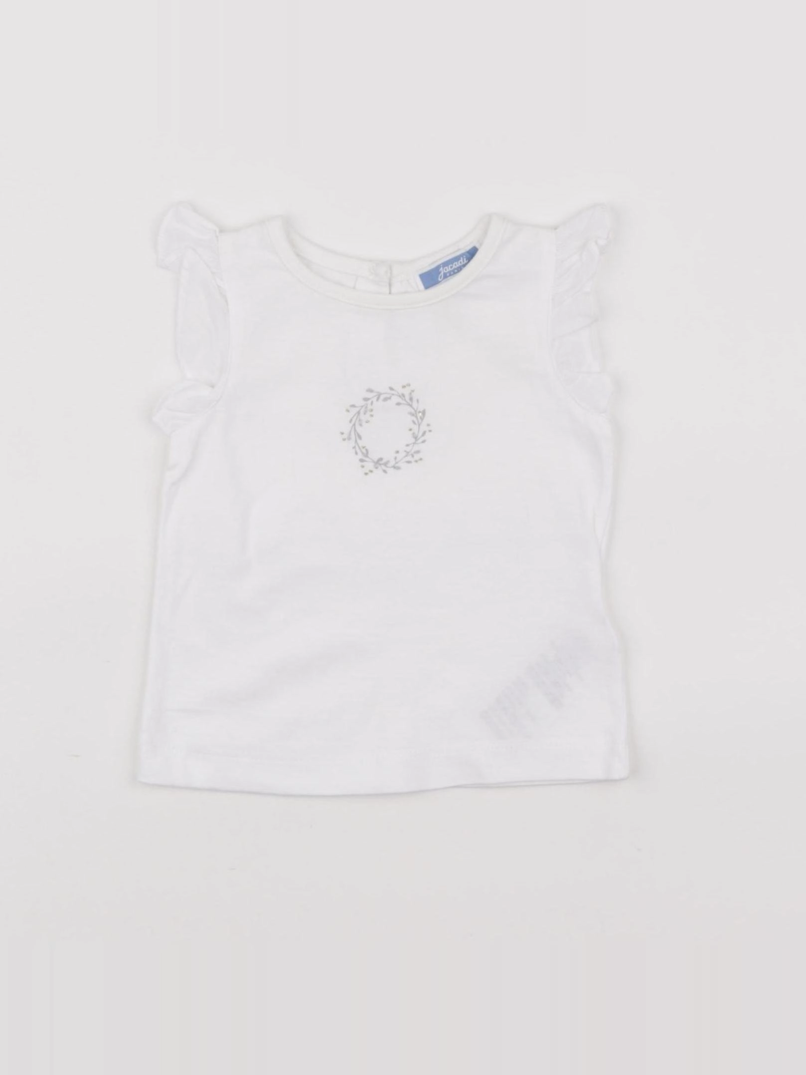 Jacadi - tee-shirt blanc - 6 mois