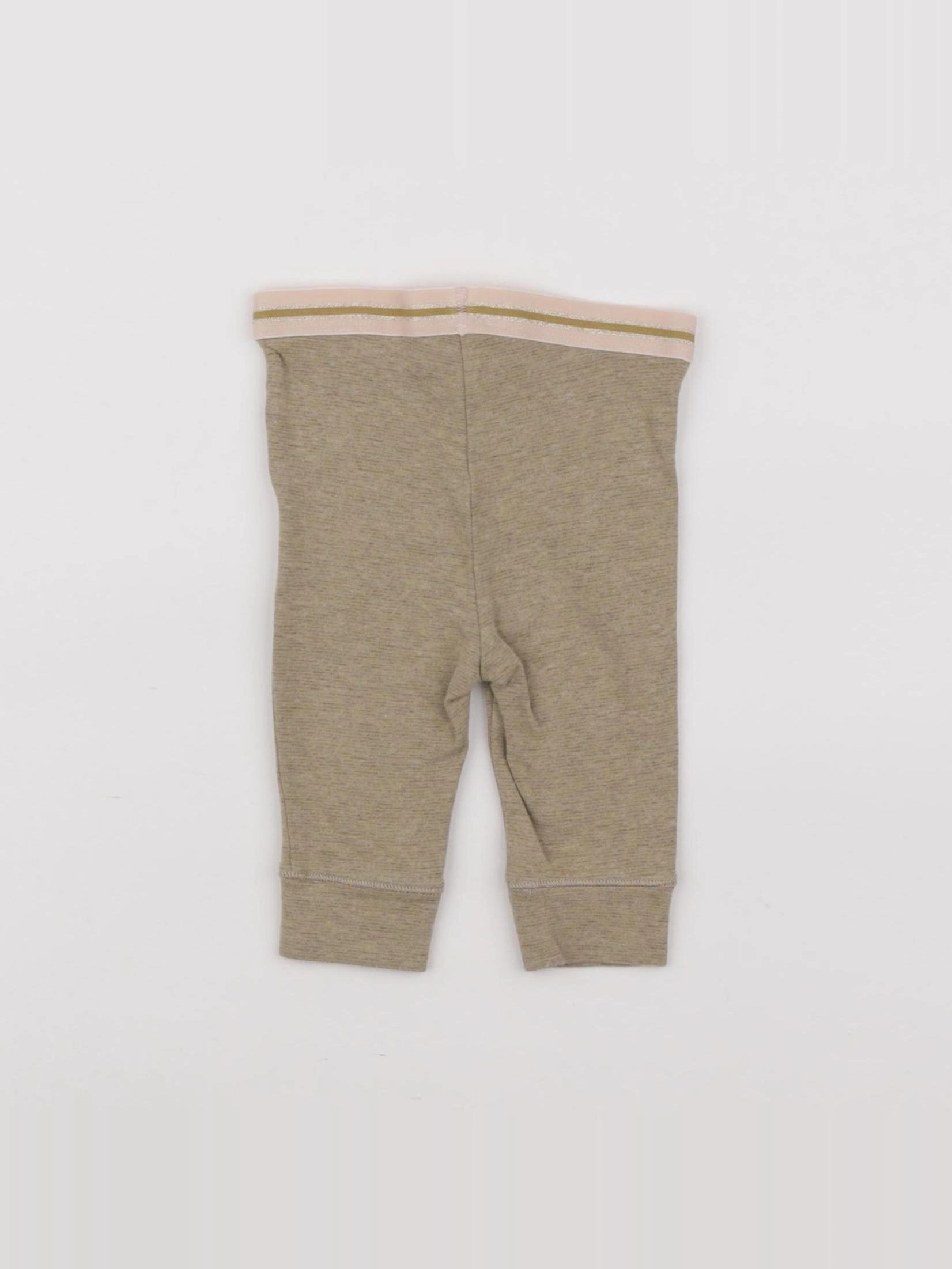 Cyrillus - legging gris, jaune - 6 mois