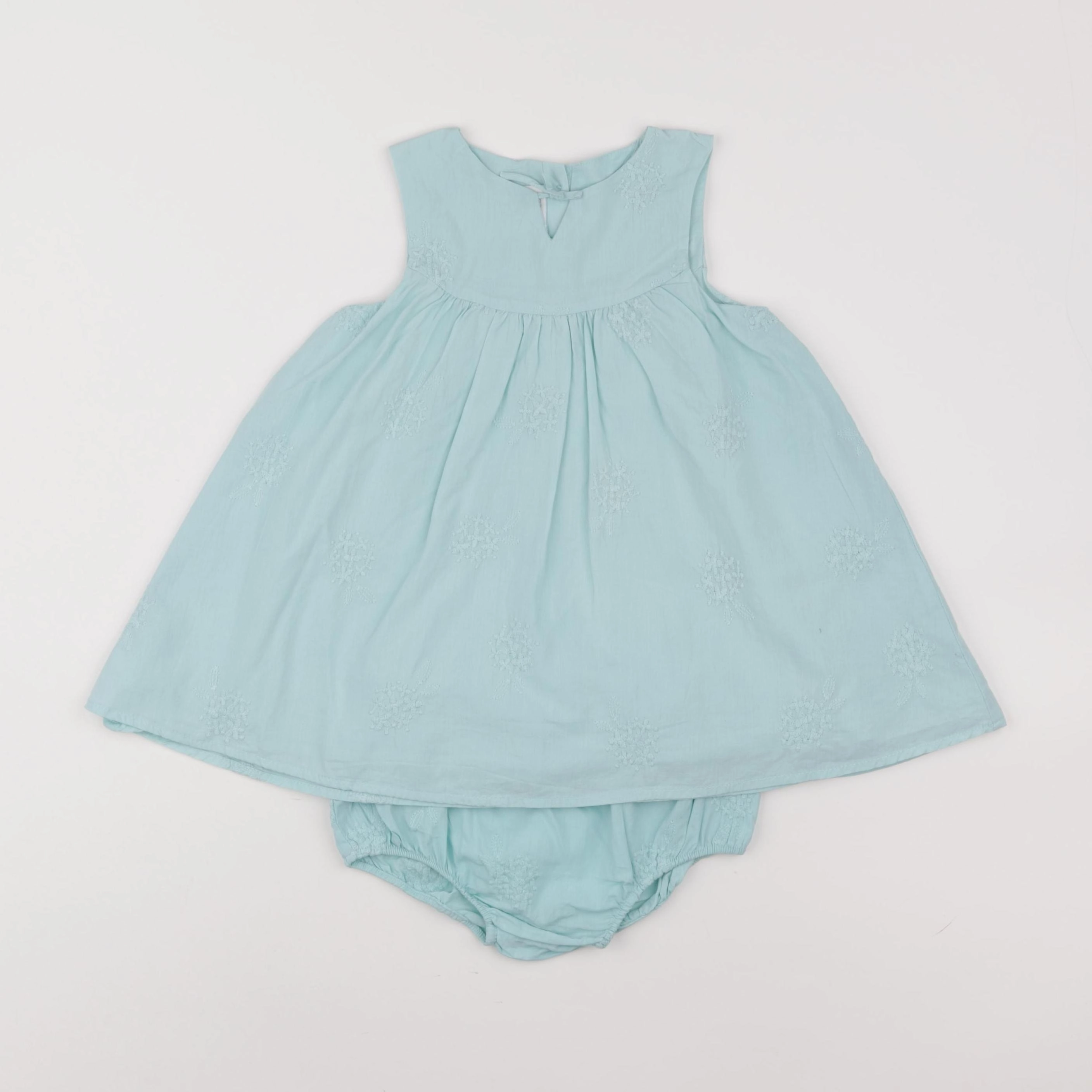 Natalys - robe bleu - 18 mois