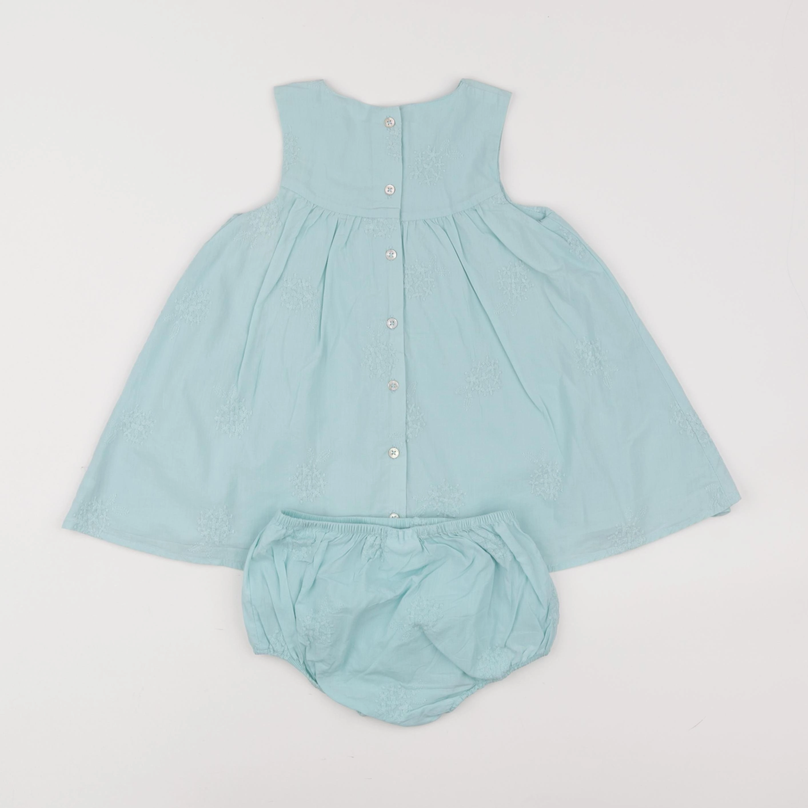 Natalys - robe bleu - 18 mois