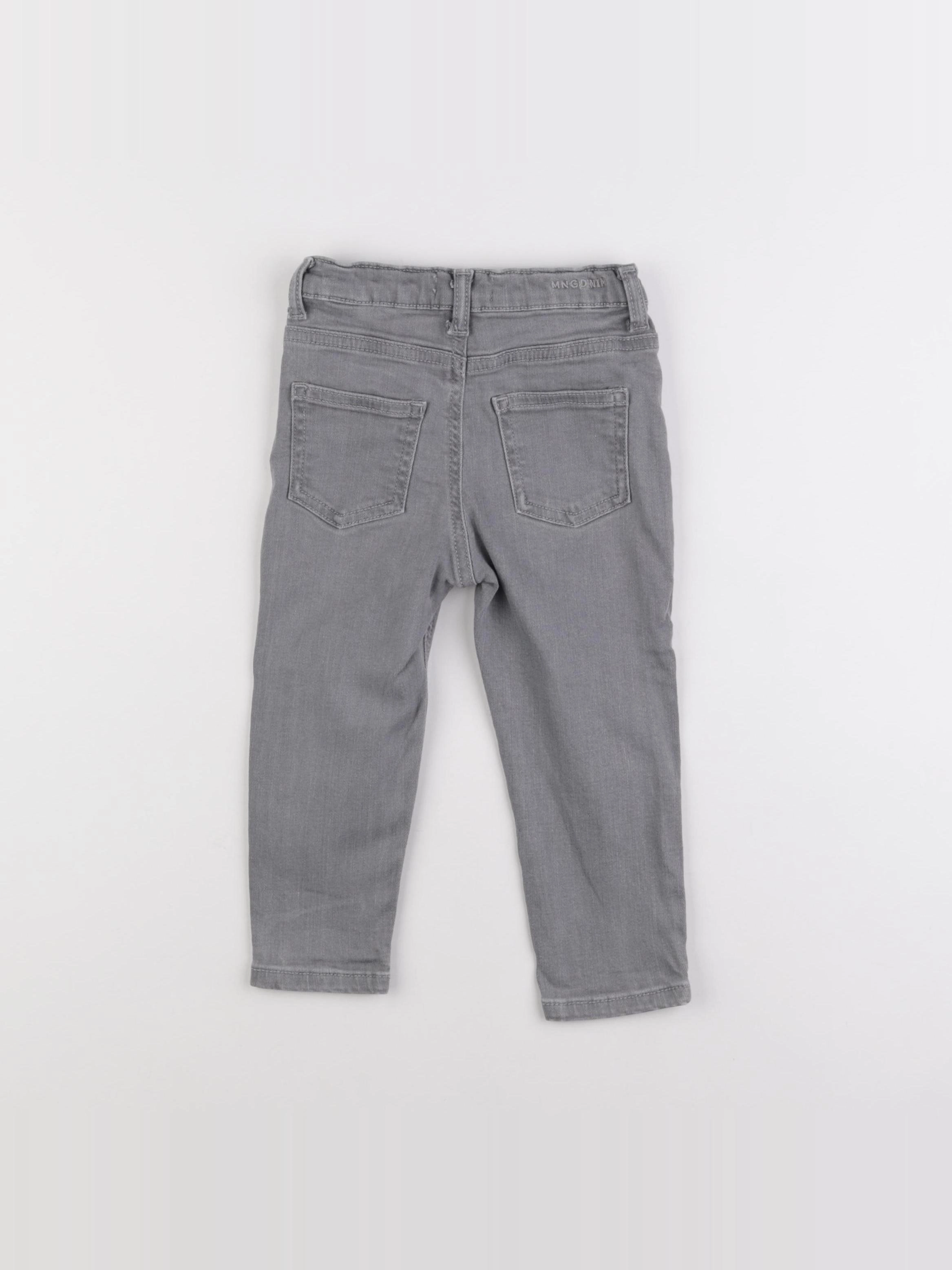 Mango - jean gris - 18/24 mois