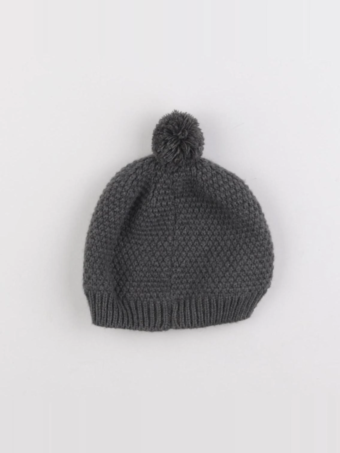 Zara - bonnet gris - 6/12 mois