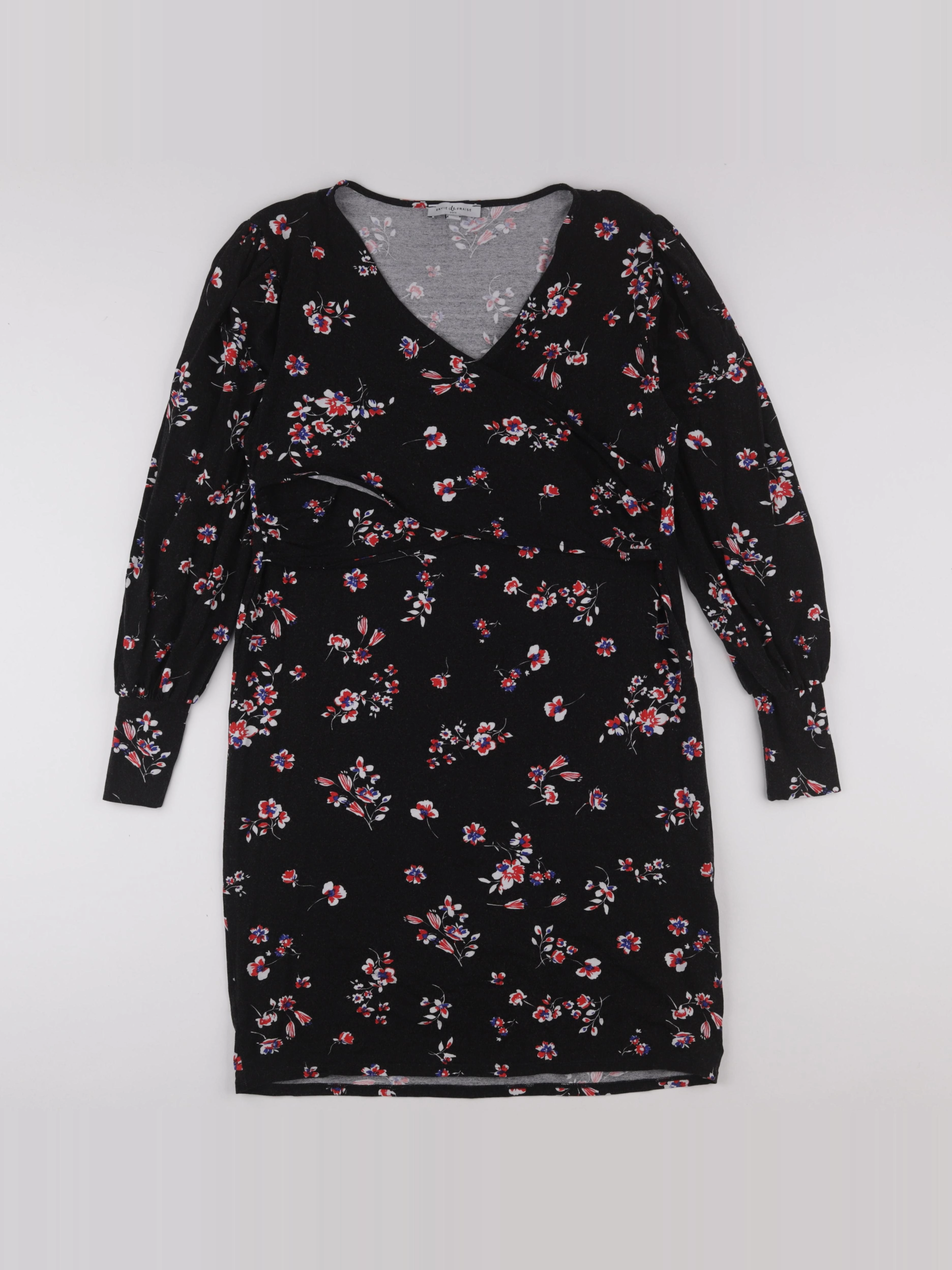 Envie de fraise - robe grossesse noir - 44 à 46