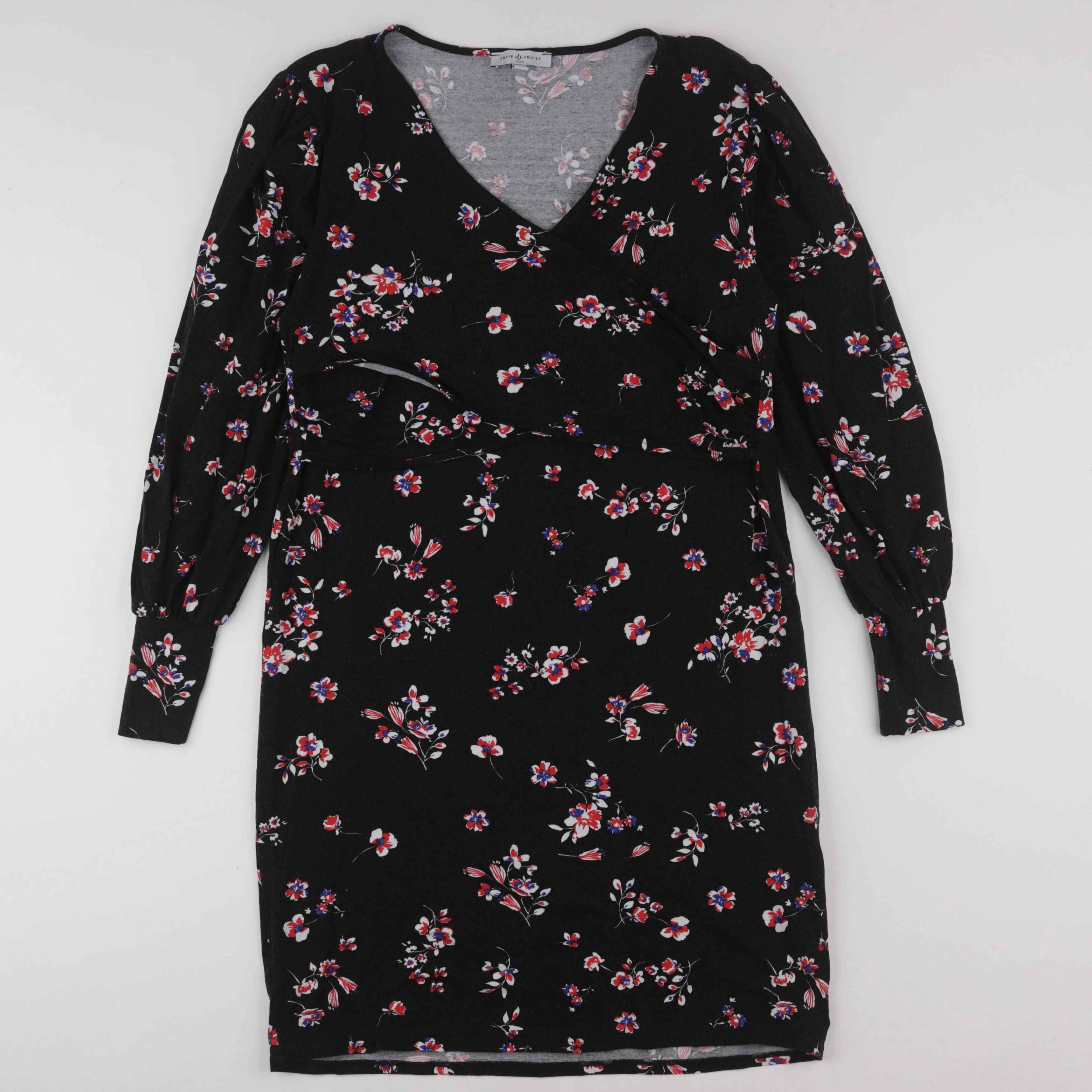 Envie de fraise - robe grossesse noir - 44 à 46