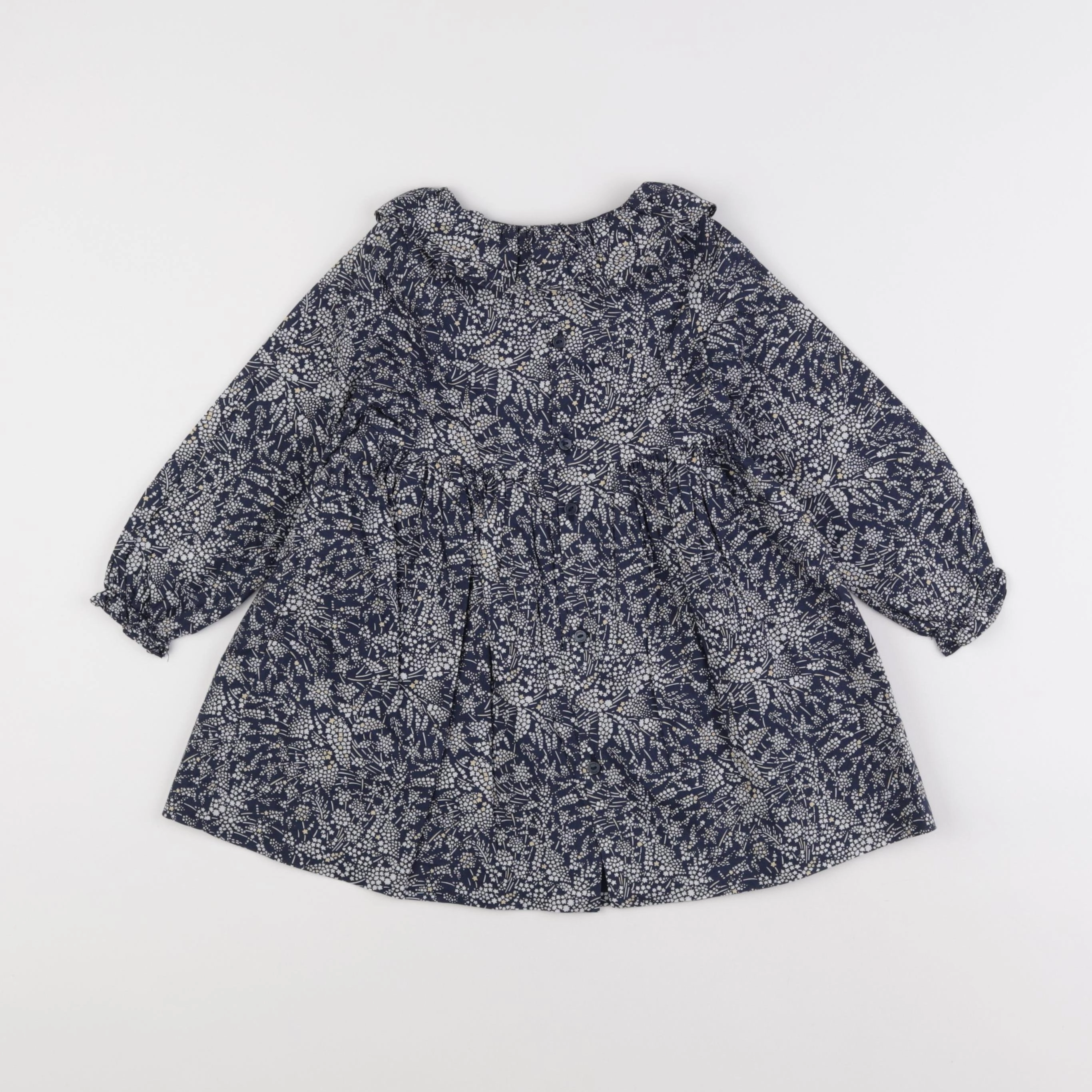 Jacadi - robe bleu - 36 mois