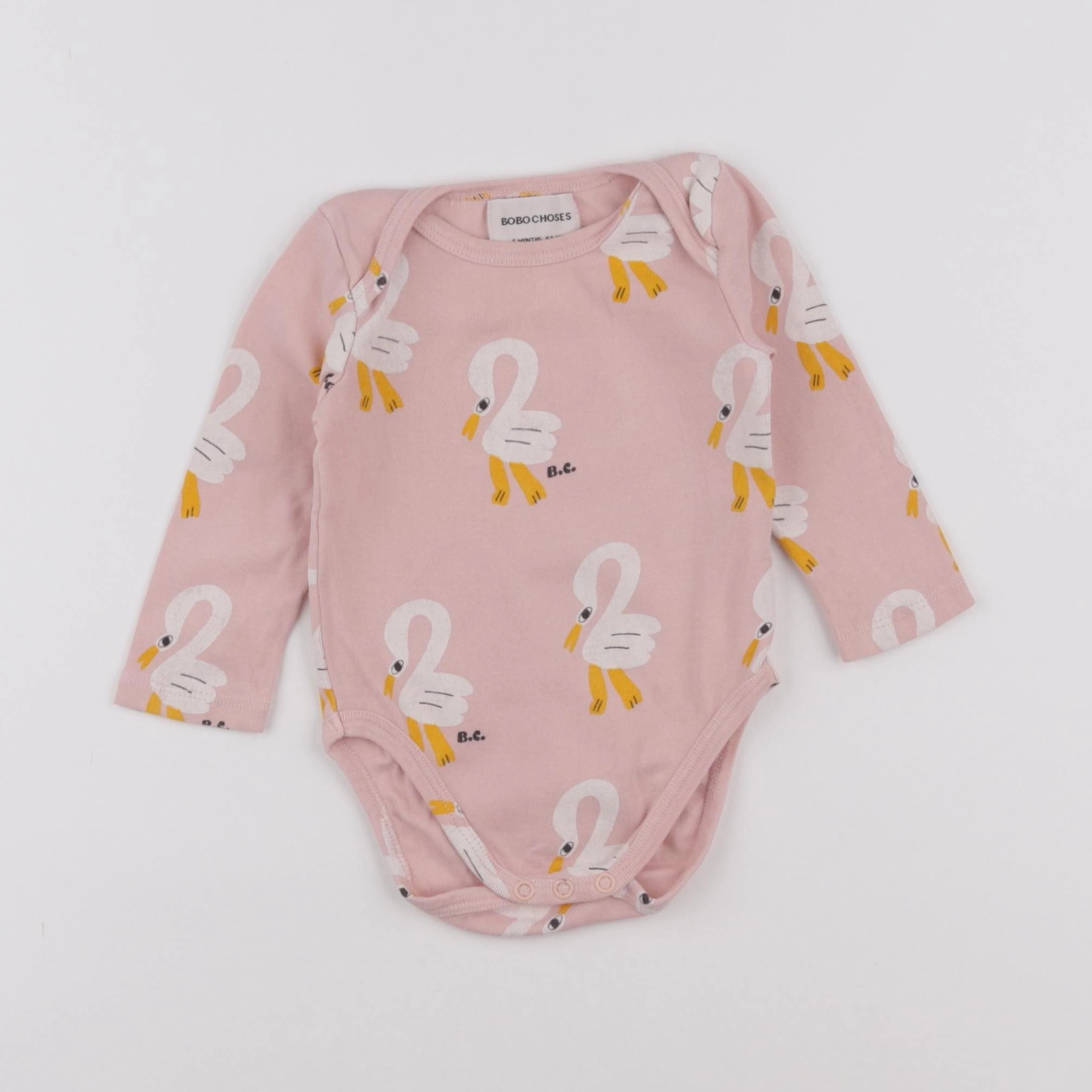 Bobo Choses - body rose - 6 mois